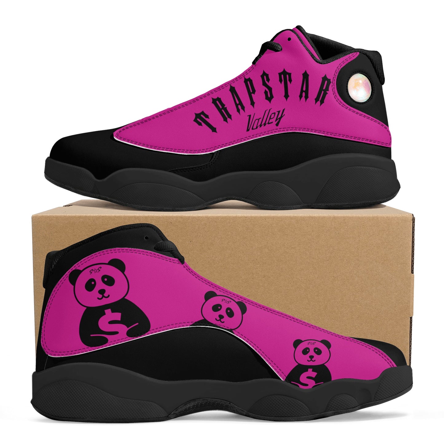 Trap Star Valley Panda 1.0  Purple Mens Star Kicks