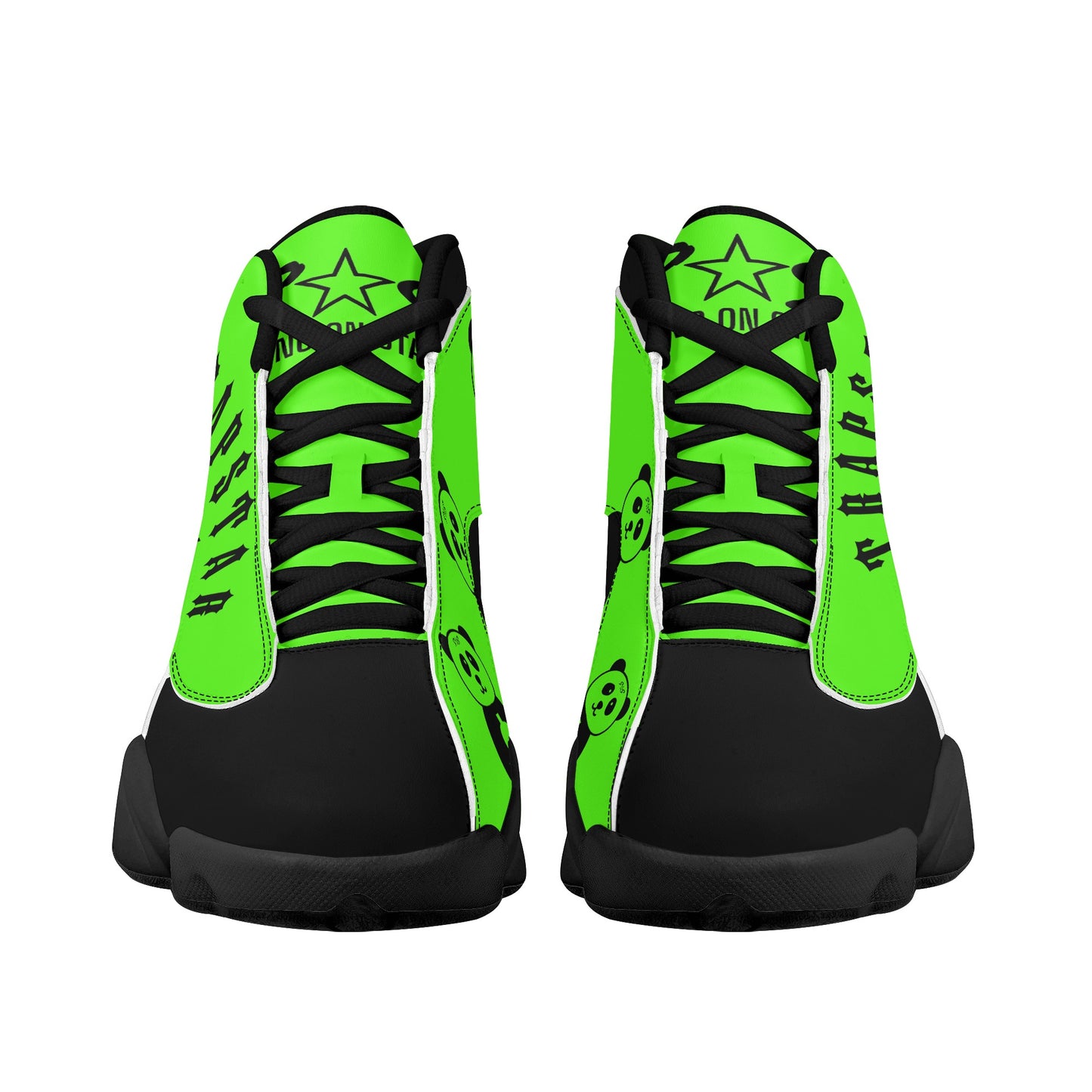 Trap Star Valley Panda 1.0 Slime Green Mans Star Kicks