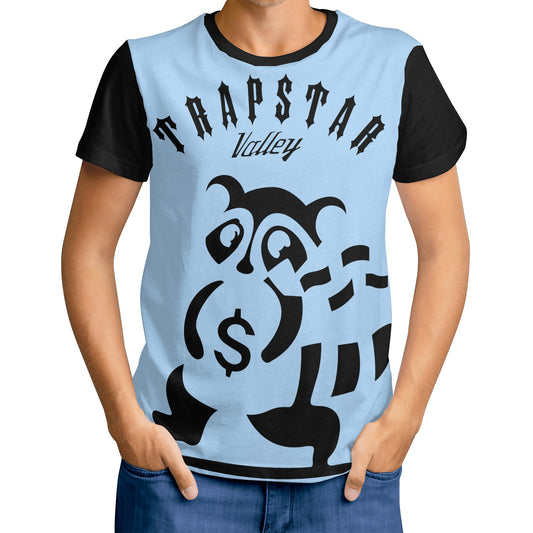 Trap Star Valley Raccoon Goon 2.0 Sky Blue Mens T-shirt