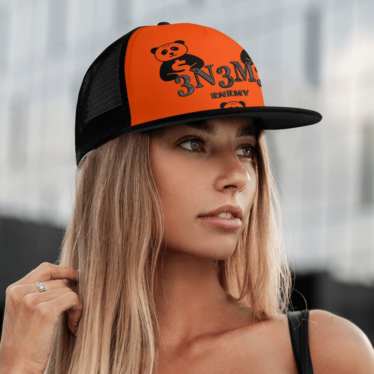 3.N.3.M.3 Enemy -X-  Trap Star Valley Dark Orange Snap Back