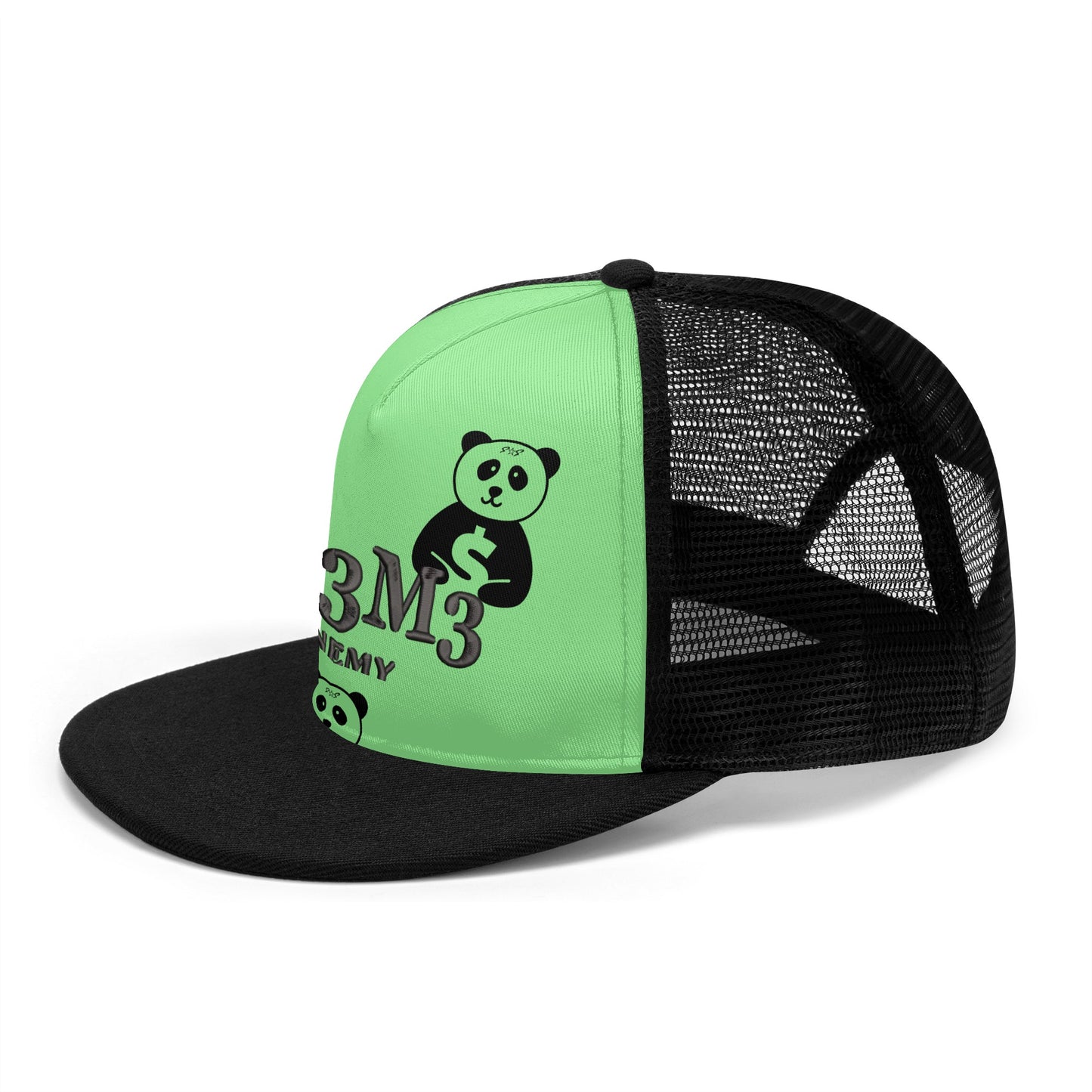 3.N.3.M.3 Enemy -X-  Trap Star Valley Mint Green Snap Back