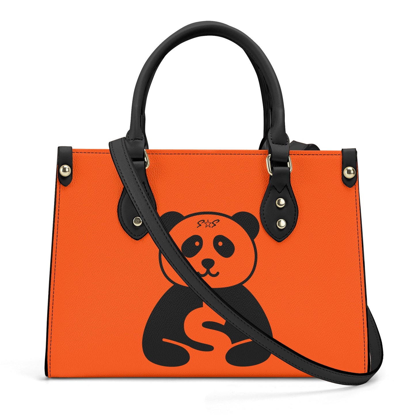 Trap Star Valley Panda 1.0 Dark Orange Luxury Women  Handbag