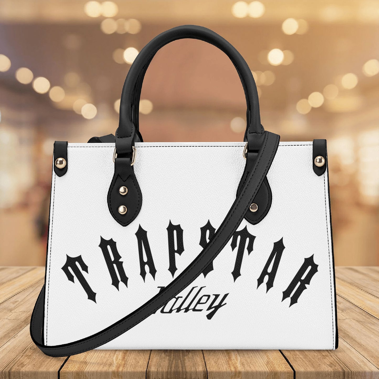 Trap Star Valley Panda 1.0  White Luxury Women  Handbag