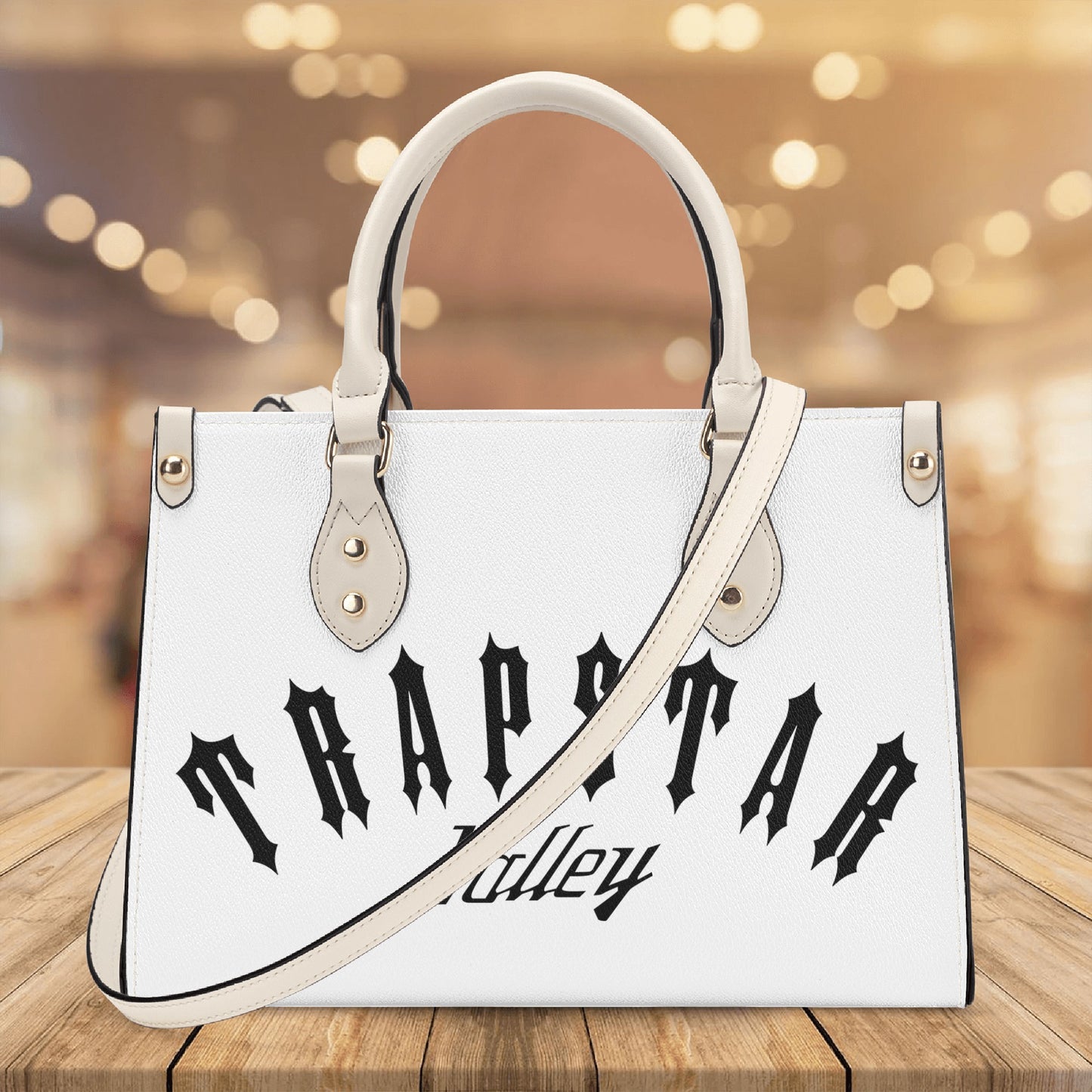 Trap Star Valley Panda 1.0  White Luxury Women  Handbag