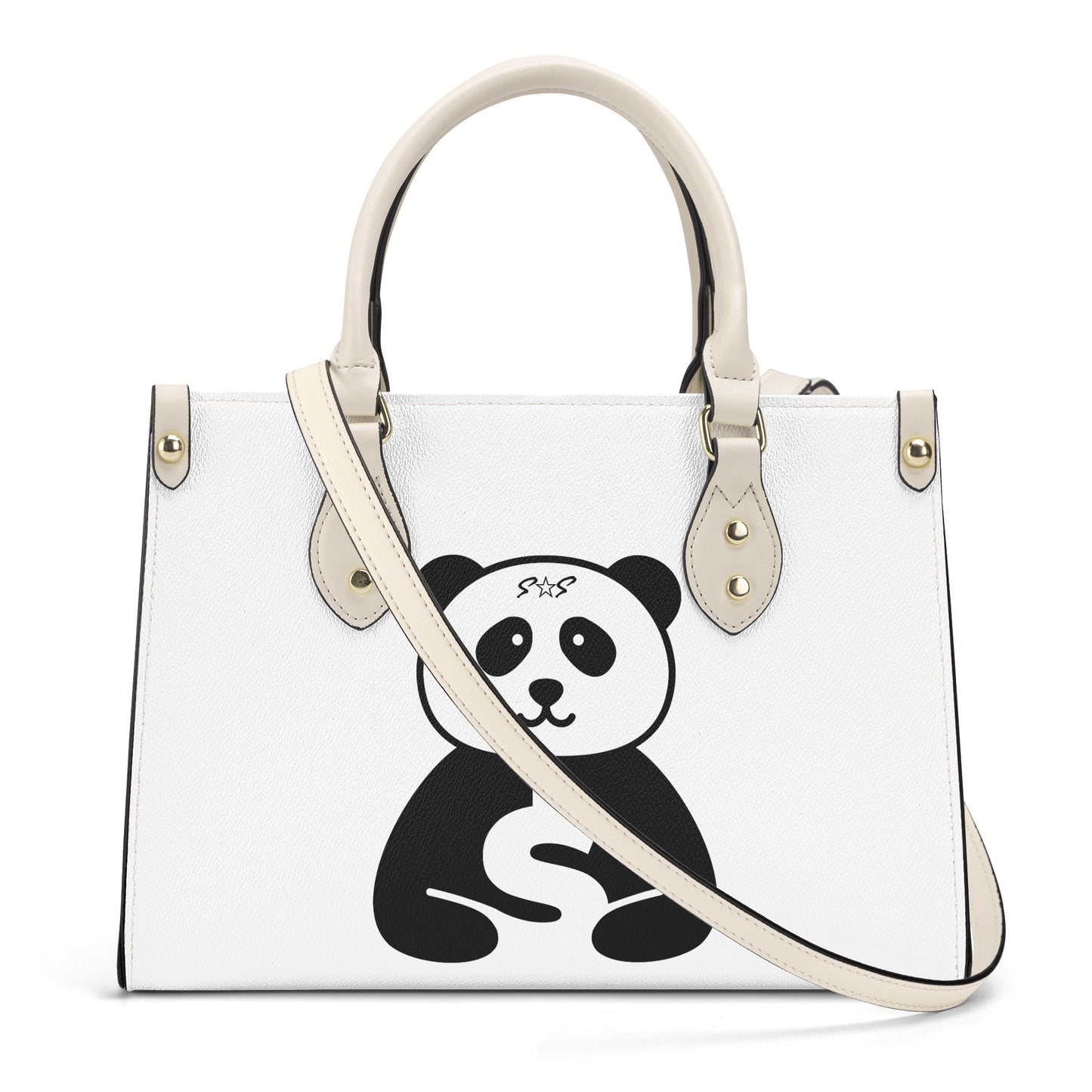 Trap Star Valley Panda 1.0  White Luxury Women  Handbag