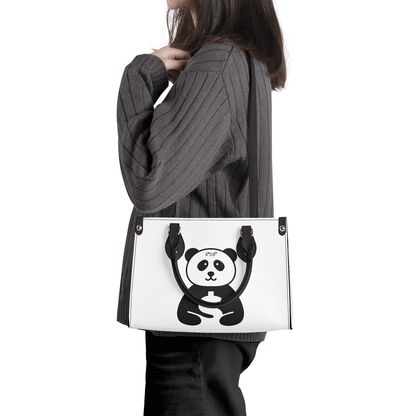 Trap Star Valley Panda 1.0  White Luxury Women  Handbag