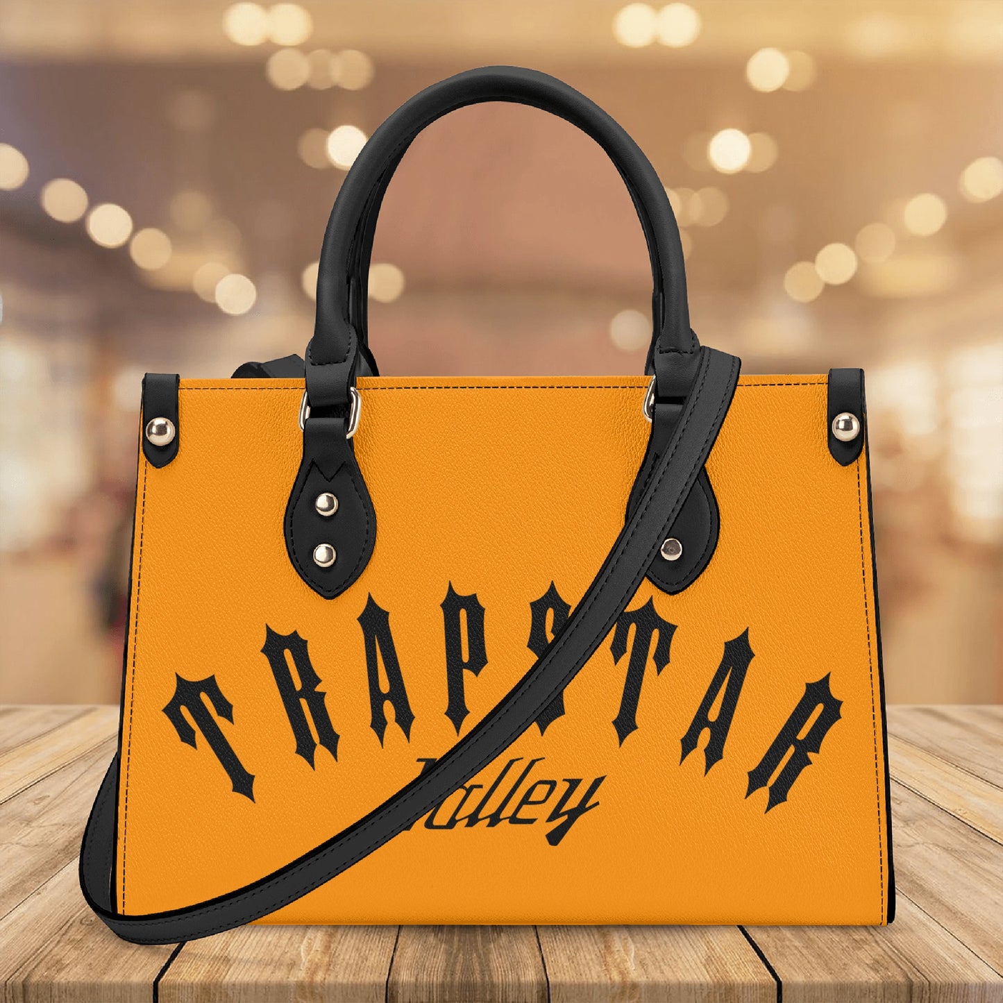 Trap Star Valley Panda 1.0  Orange  Luxury Women  Handbag