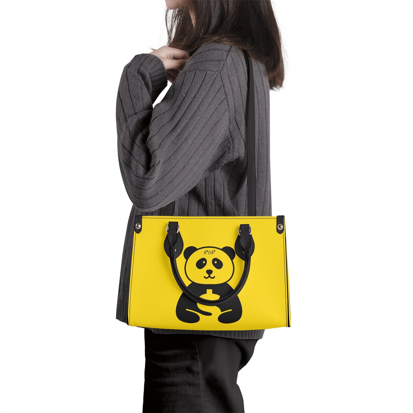 Trap Star Valley Panda 1.0 Gold Luxury Women  Handbag