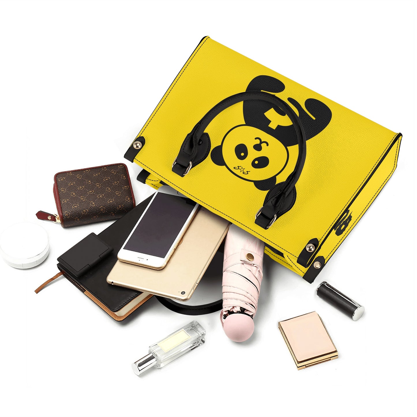 Trap Star Valley Panda 1.0 Gold Luxury Women  Handbag