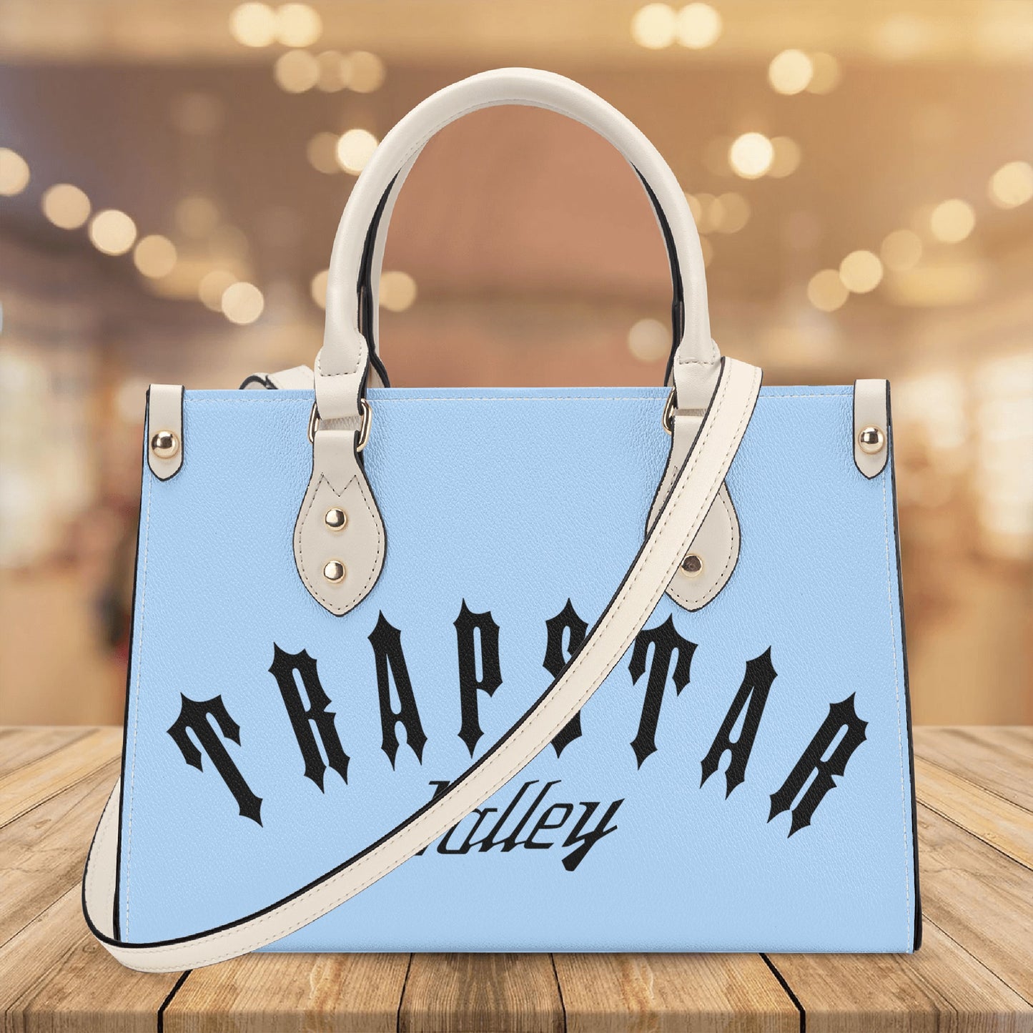 Trap Star Valley Panda 1.0 Sky Blue Luxury Women  Handbag