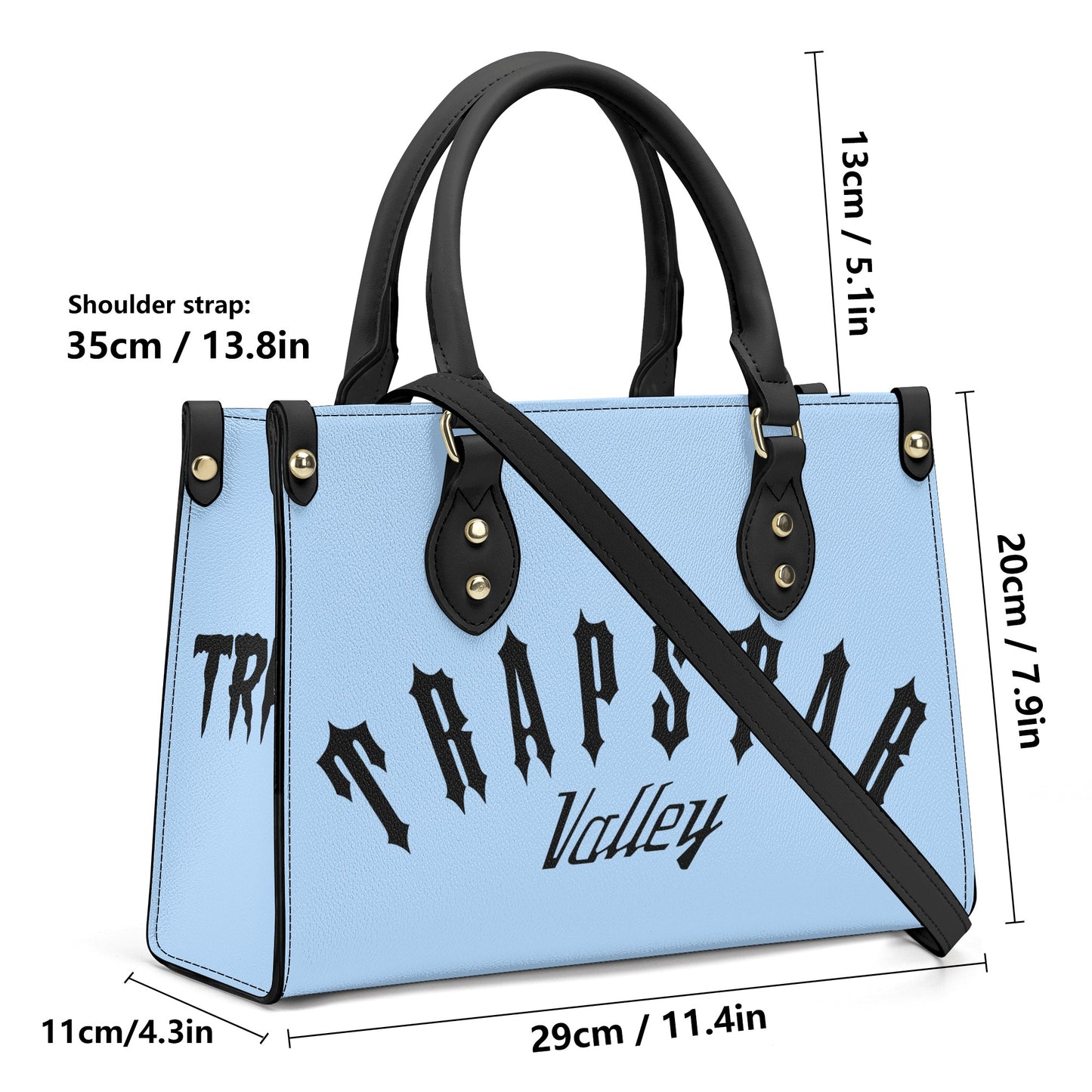 Trap Star Valley Panda 1.0 Sky Blue Luxury Women  Handbag