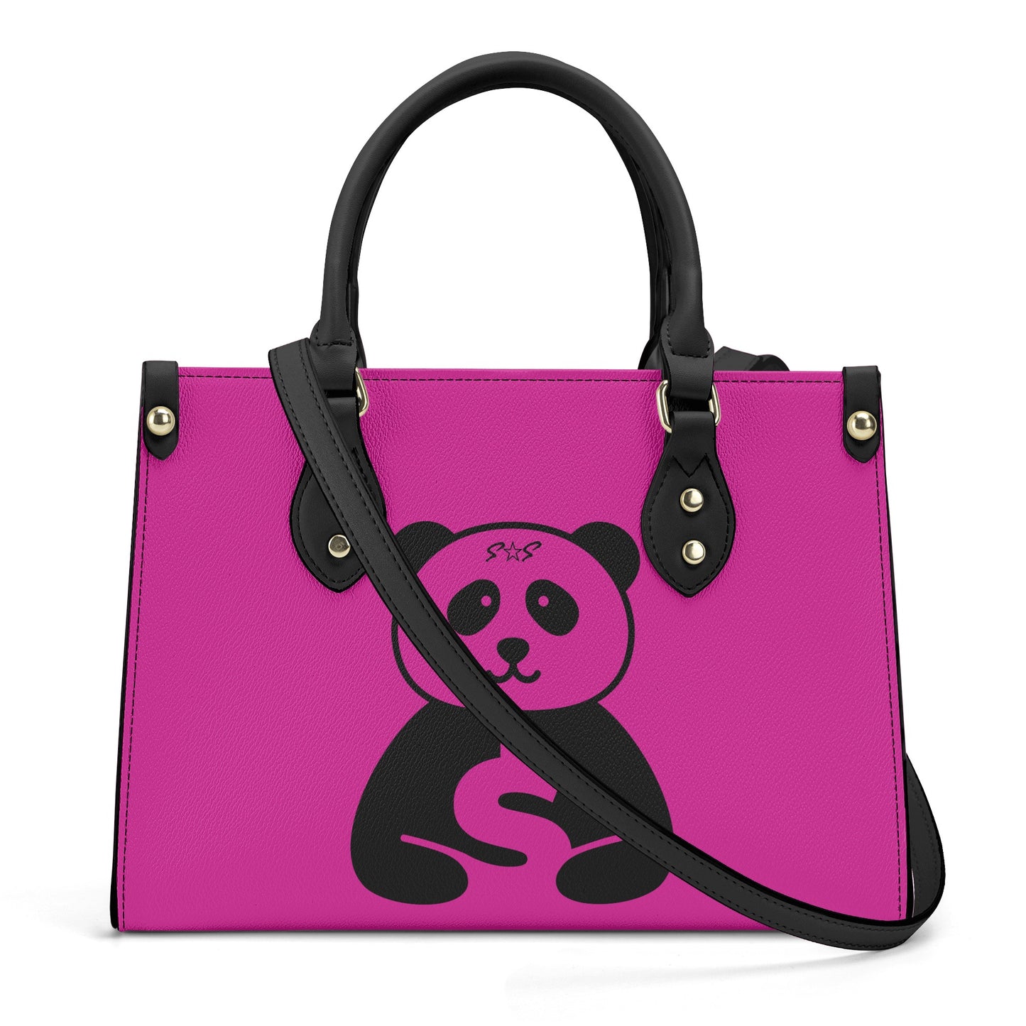 Trap Star Valley Panda 1.0  Purple Luxury Women  Handbag