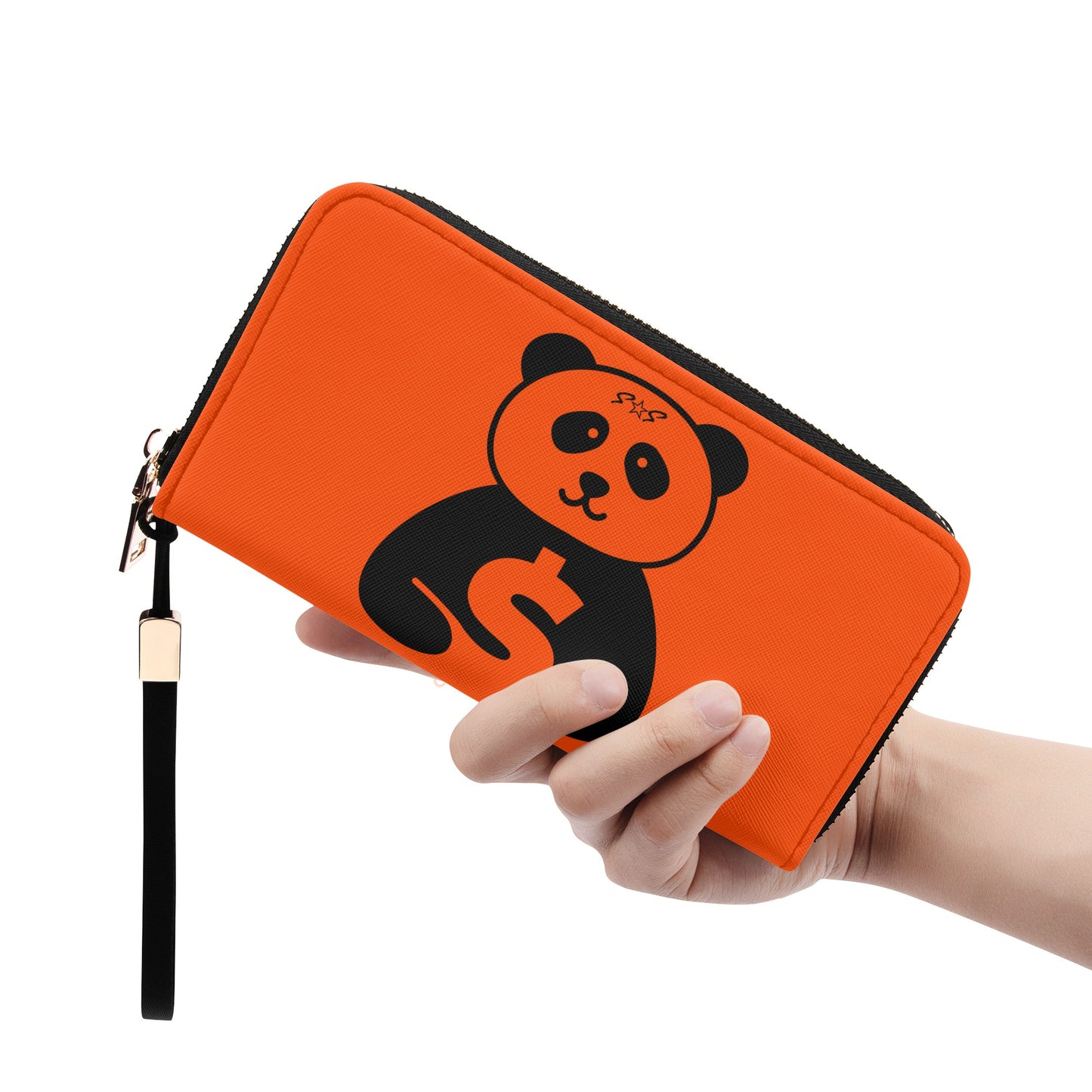 Trap Star Valley Panda 1.0   Dark Orange Casual Wallet