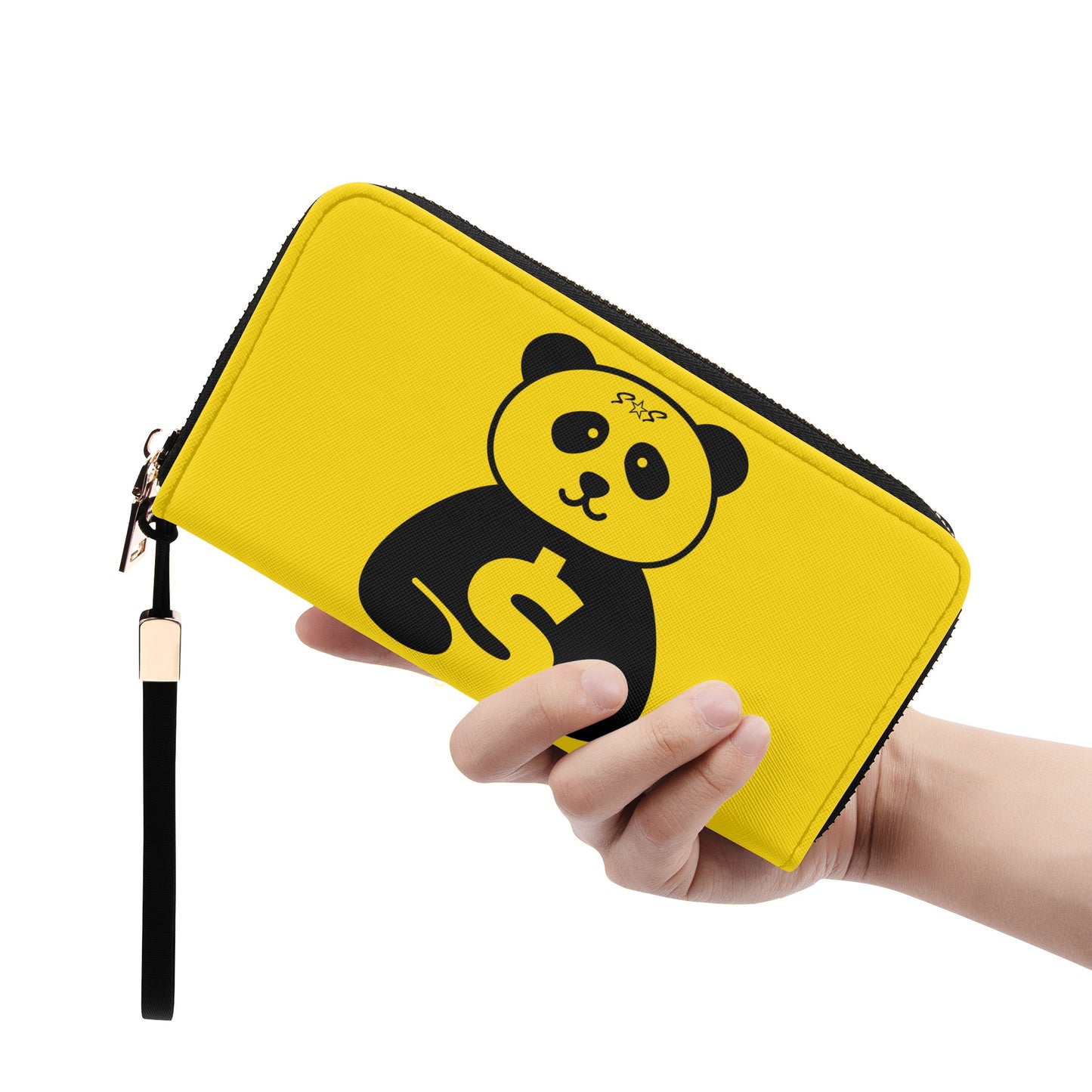 Trap Star Valley Panda 1.0  Gold Casual Wallet