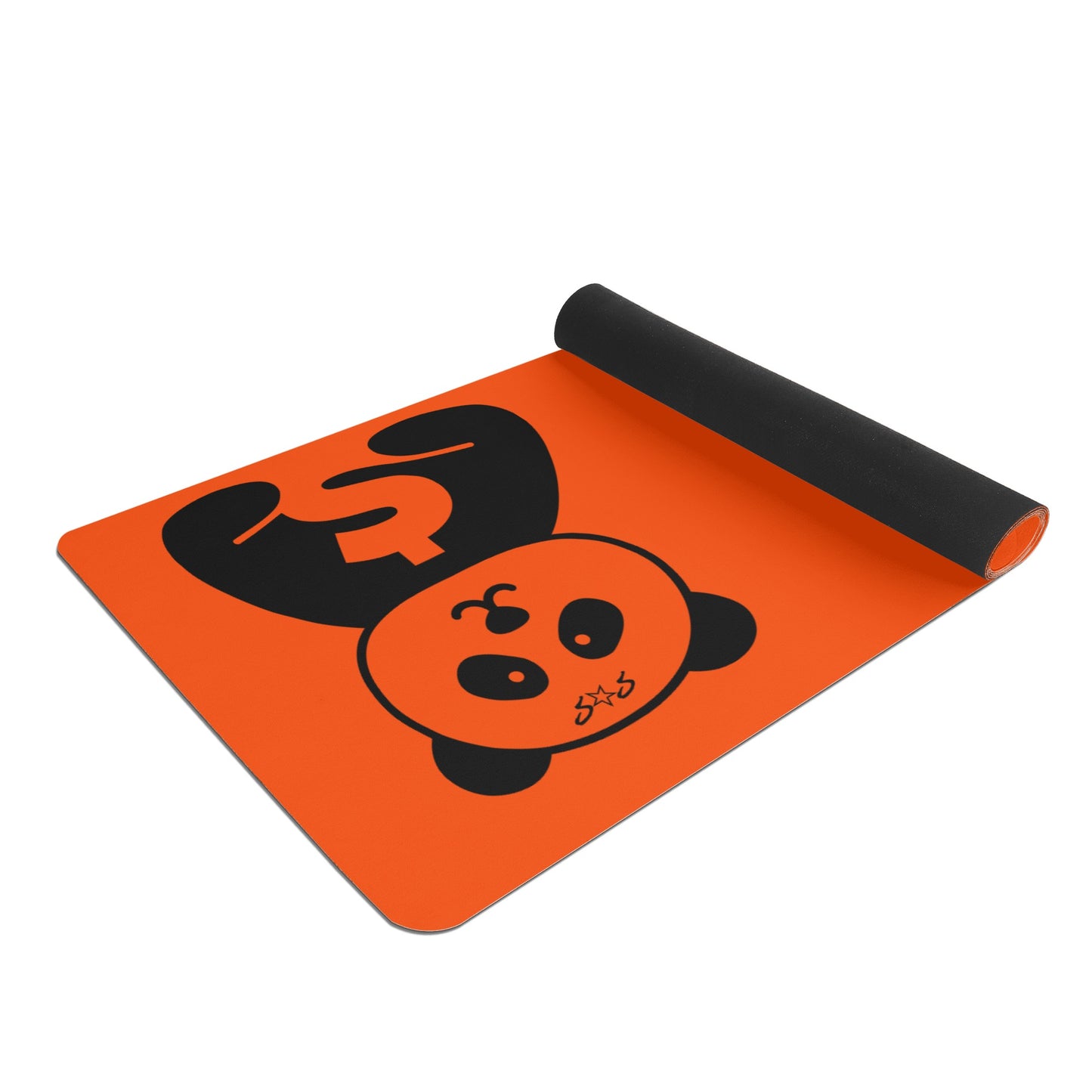 Trap Star Valley Panda 1.0 Dark Orange 4mm Rubber Yoga Mat