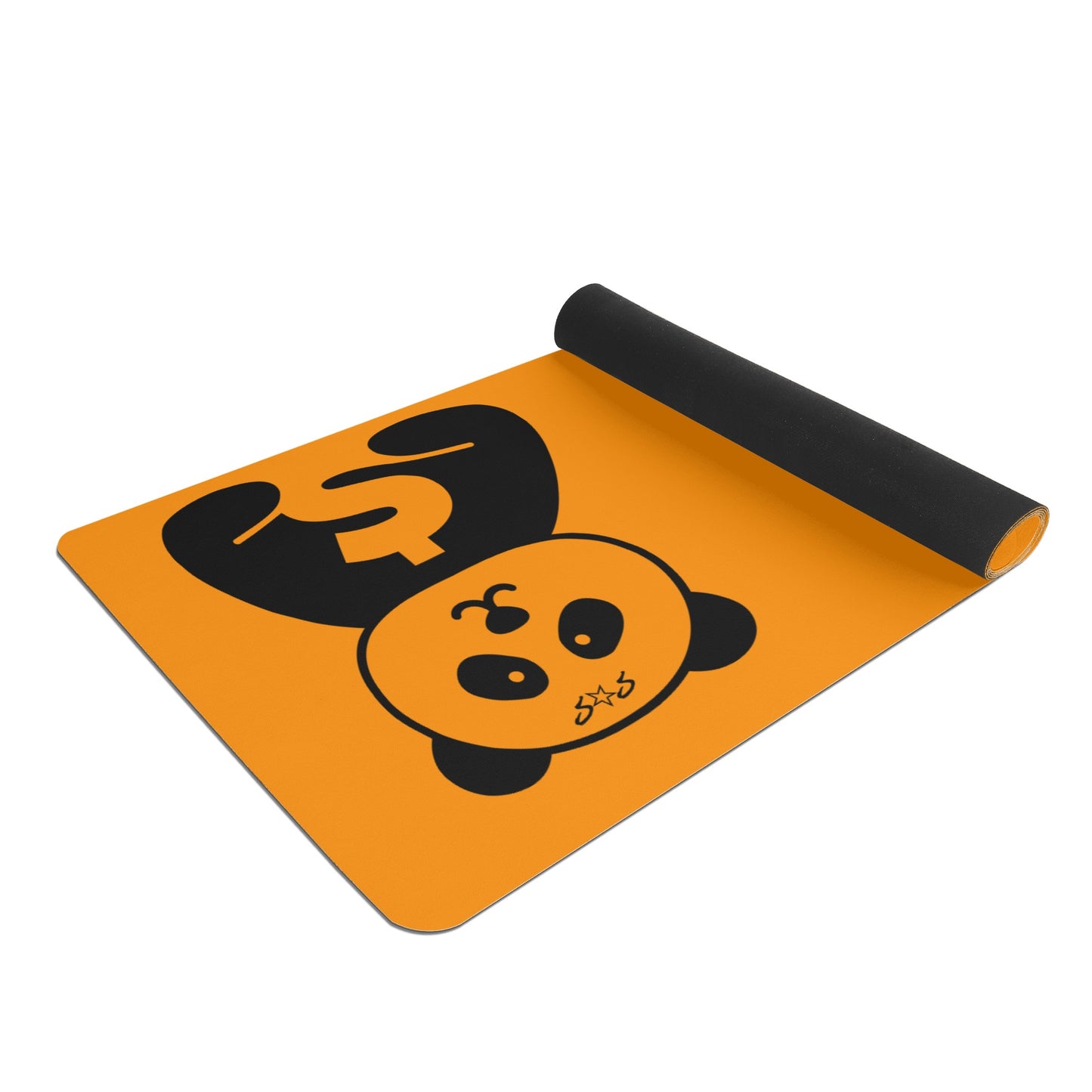 Trap Star Valley Panda 1.0 Orange 4mm Rubber Yoga Mat