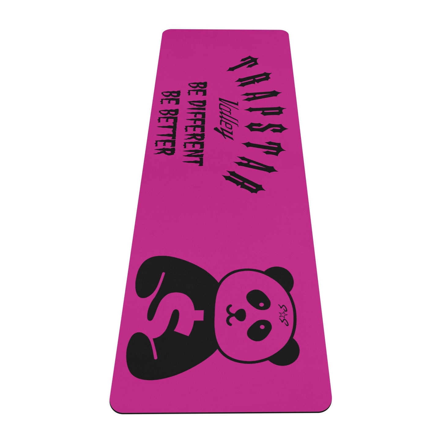 Trap Star Valley Panda 1.0 Purple 4mm Rubber Yoga Mat