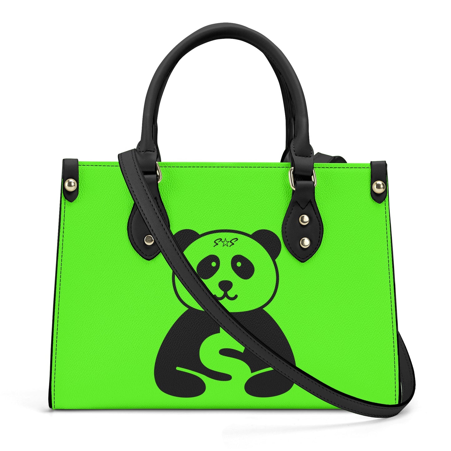 Trap Star Valley Panda 1.0 Goo Green Luxury Women  Handbag