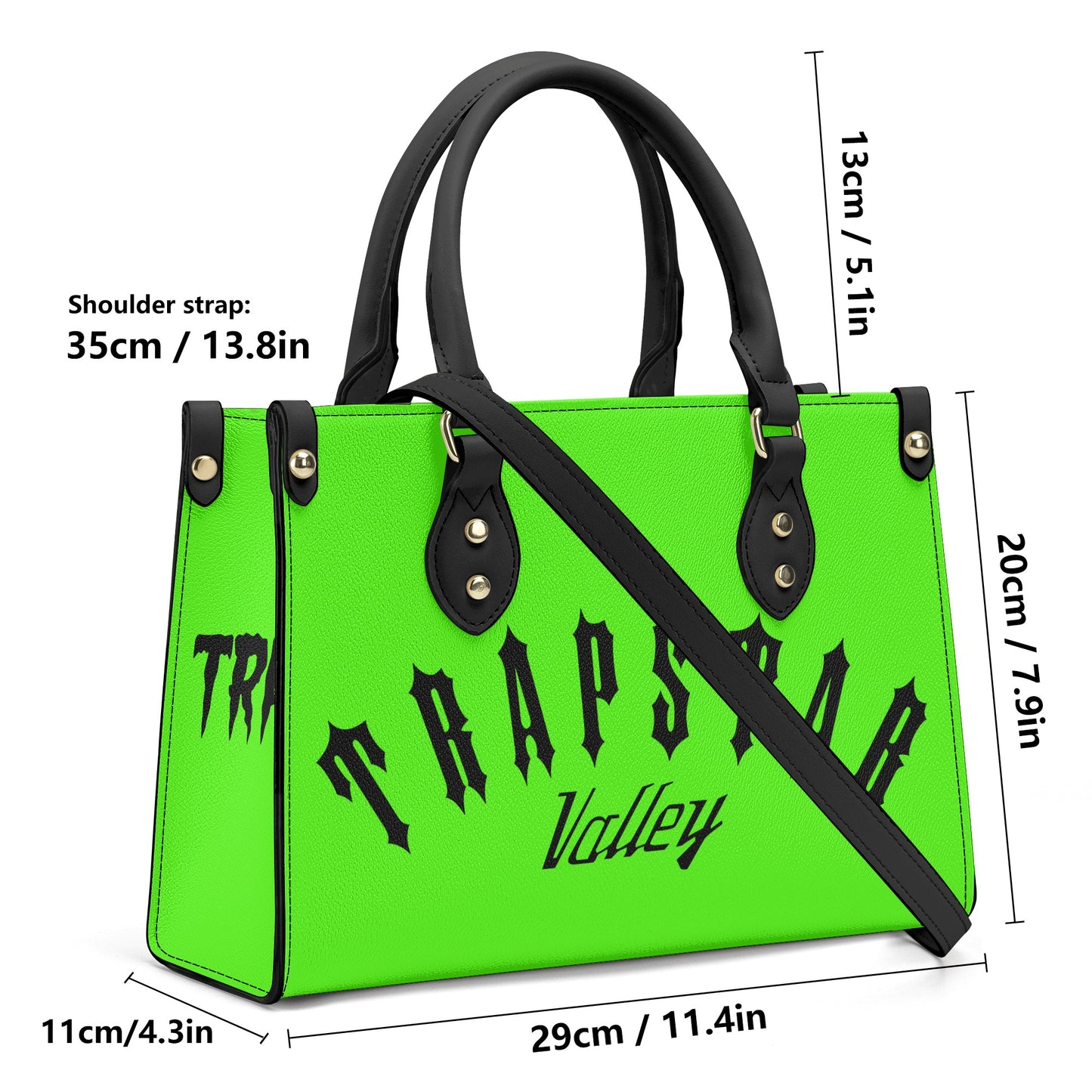 Trap Star Valley Panda 1.0 Goo Green Luxury Women  Handbag