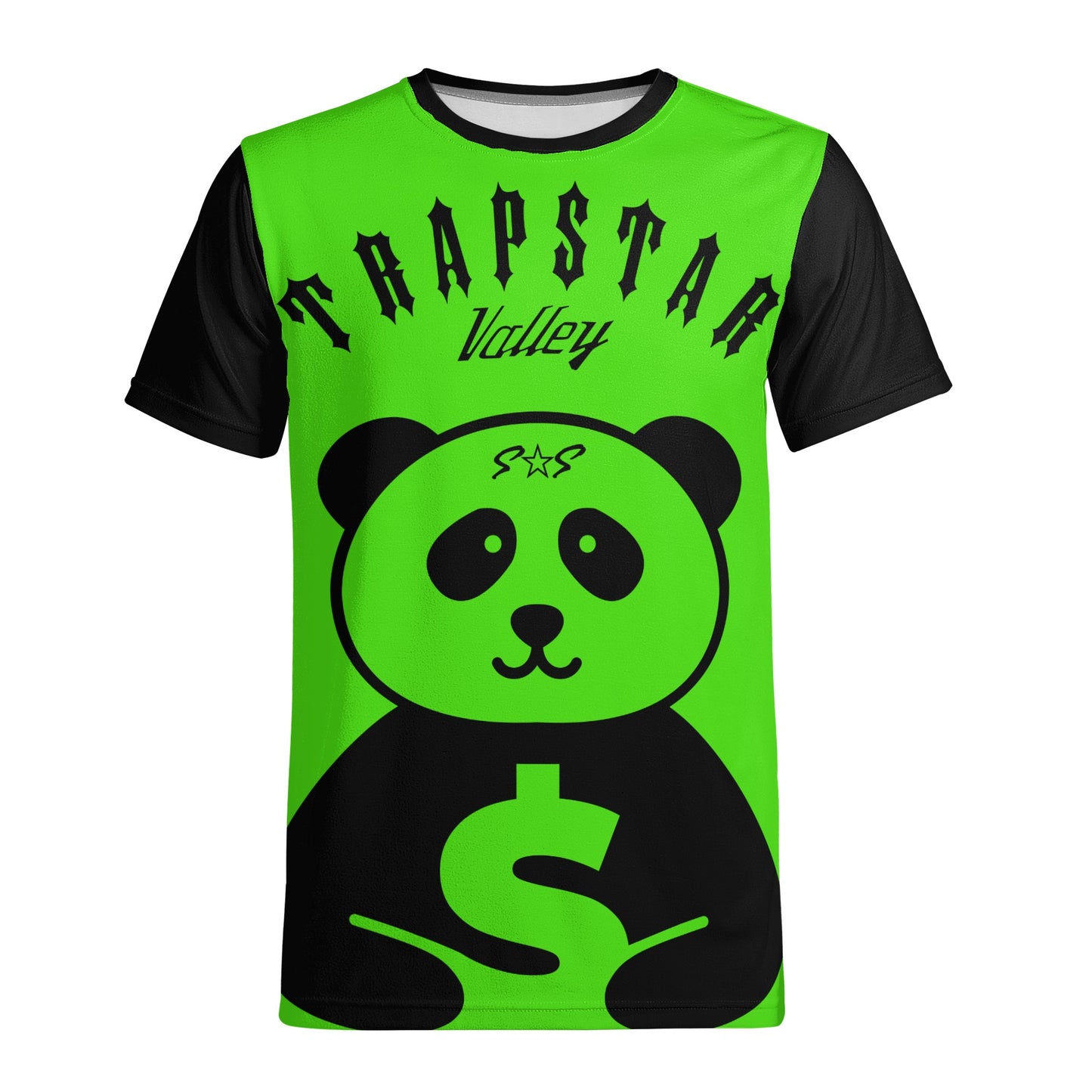 Trap Star Valley Panda 1.0 Goo Green Mens T-shirt