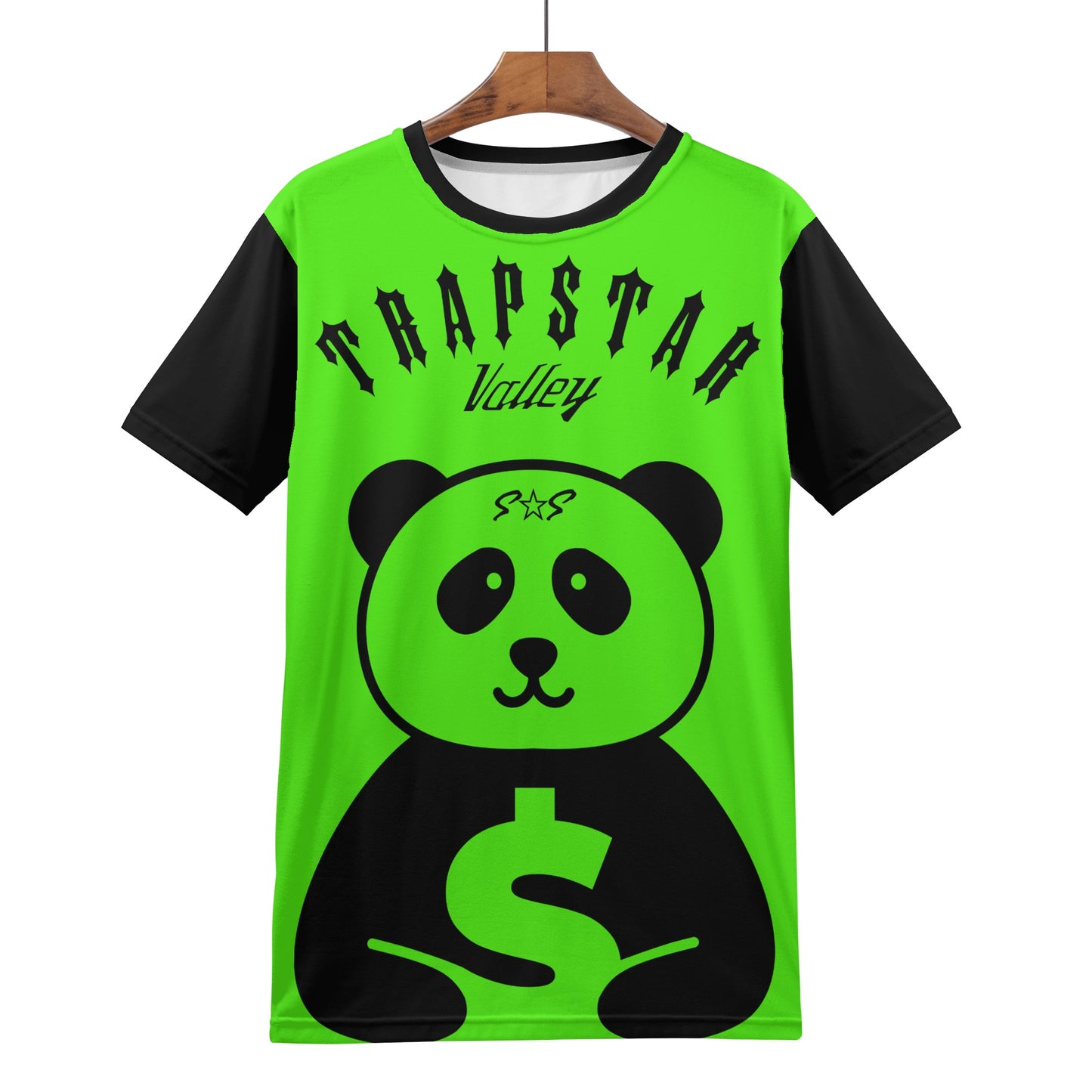 Trap Star Valley Panda 1.0 Goo Green Mens T-shirt