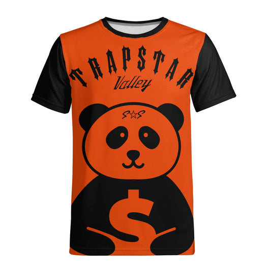 Trap Star Valley Panda 1.0 Dark Orange Mens T-shirt