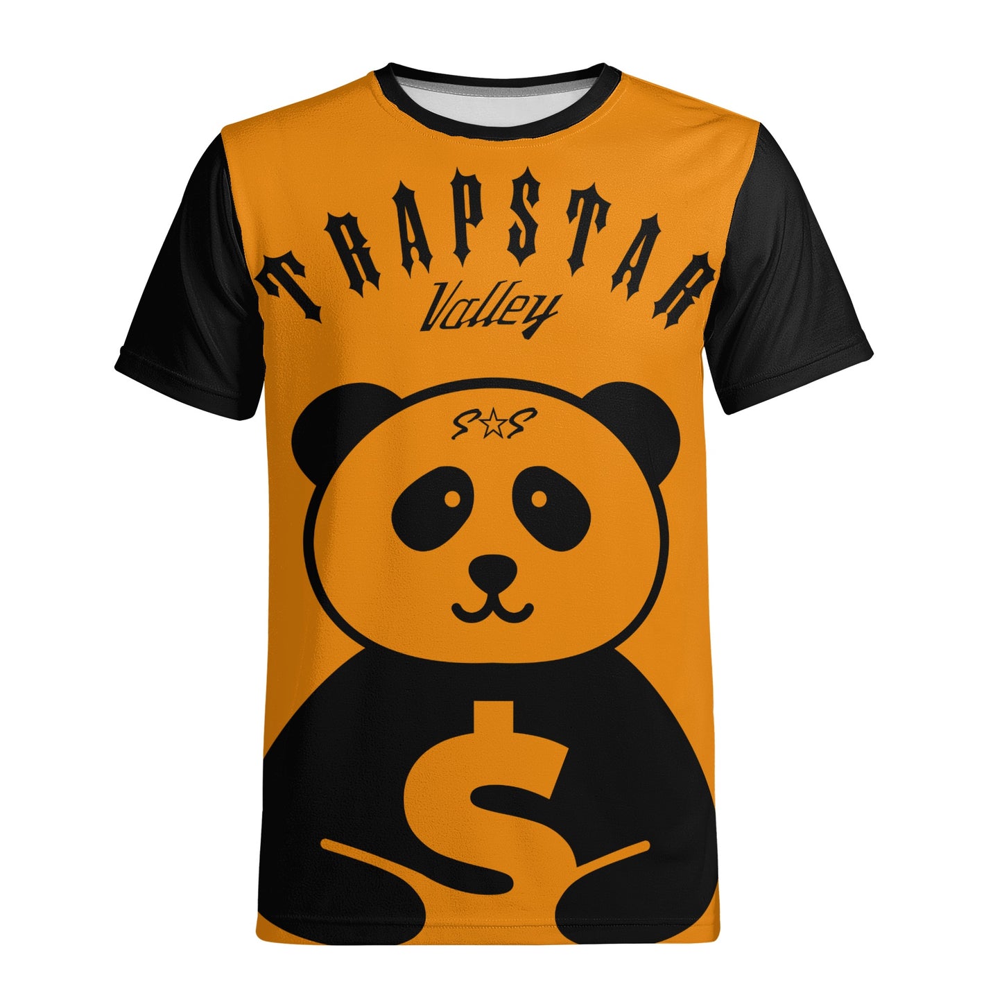 Trap Star Valley Panda 1.0 Orange Mens T-shirt