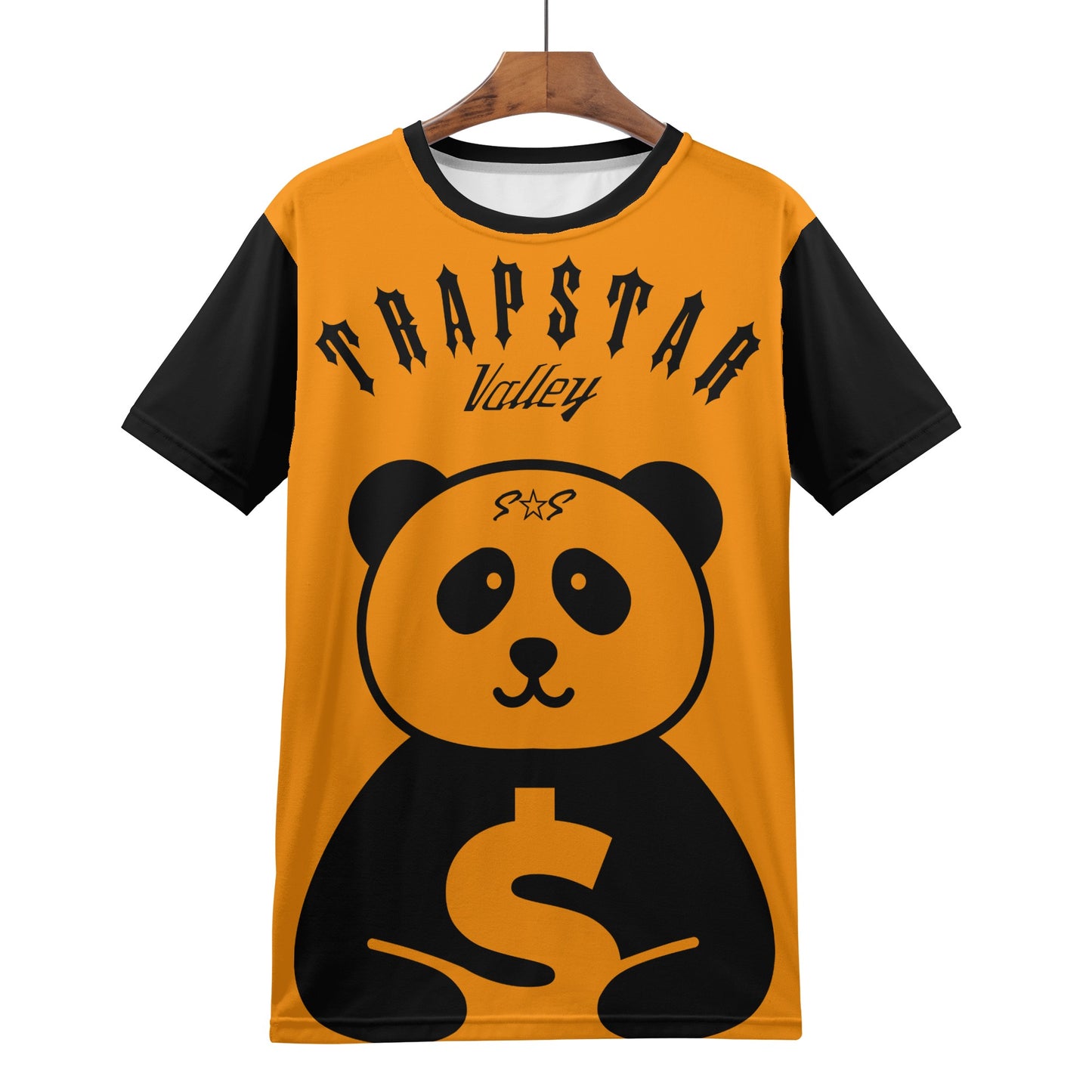 Trap Star Valley Panda 1.0 Orange Mens T-shirt