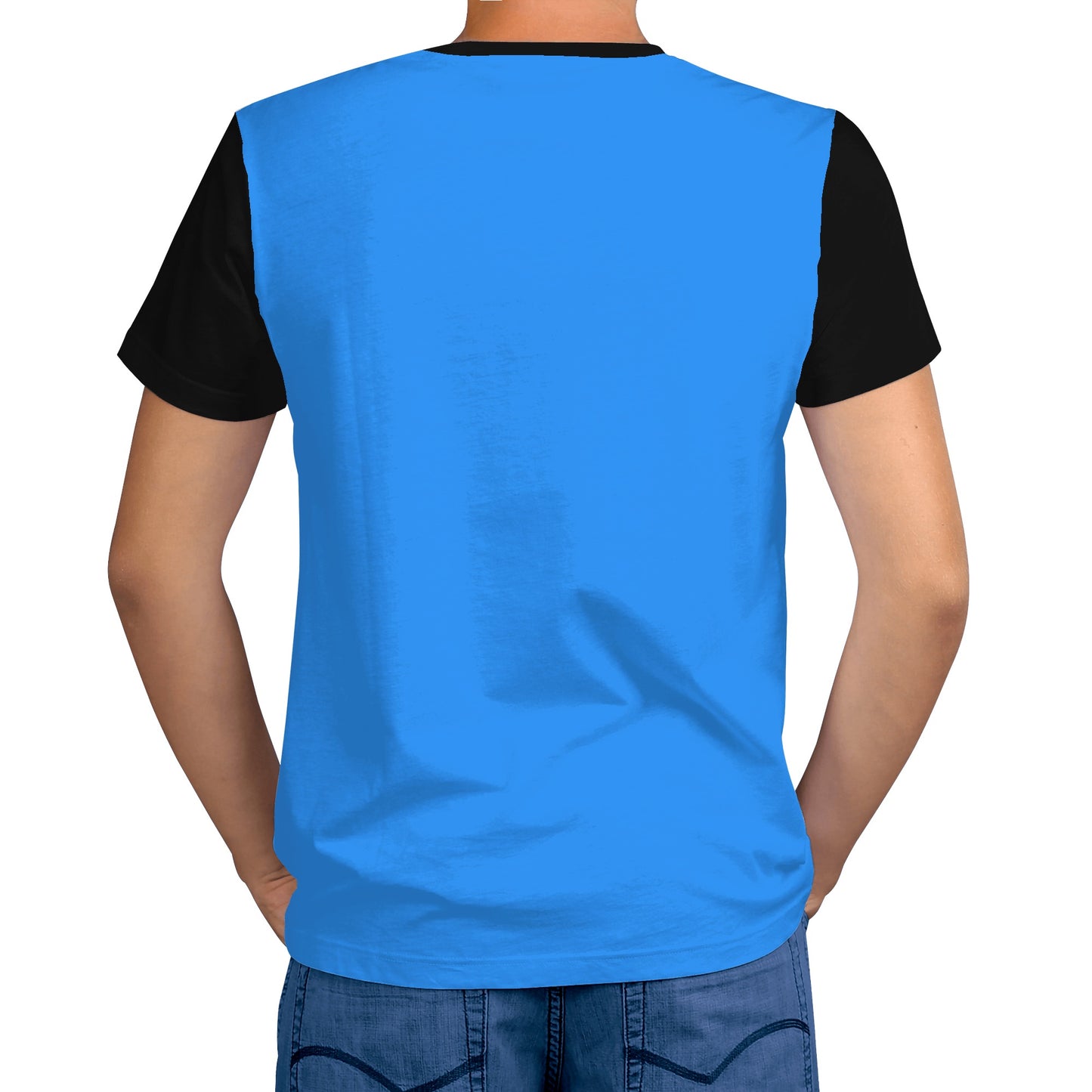 Trap Star Valley Panda 1.0  Blue Mens T-shirt