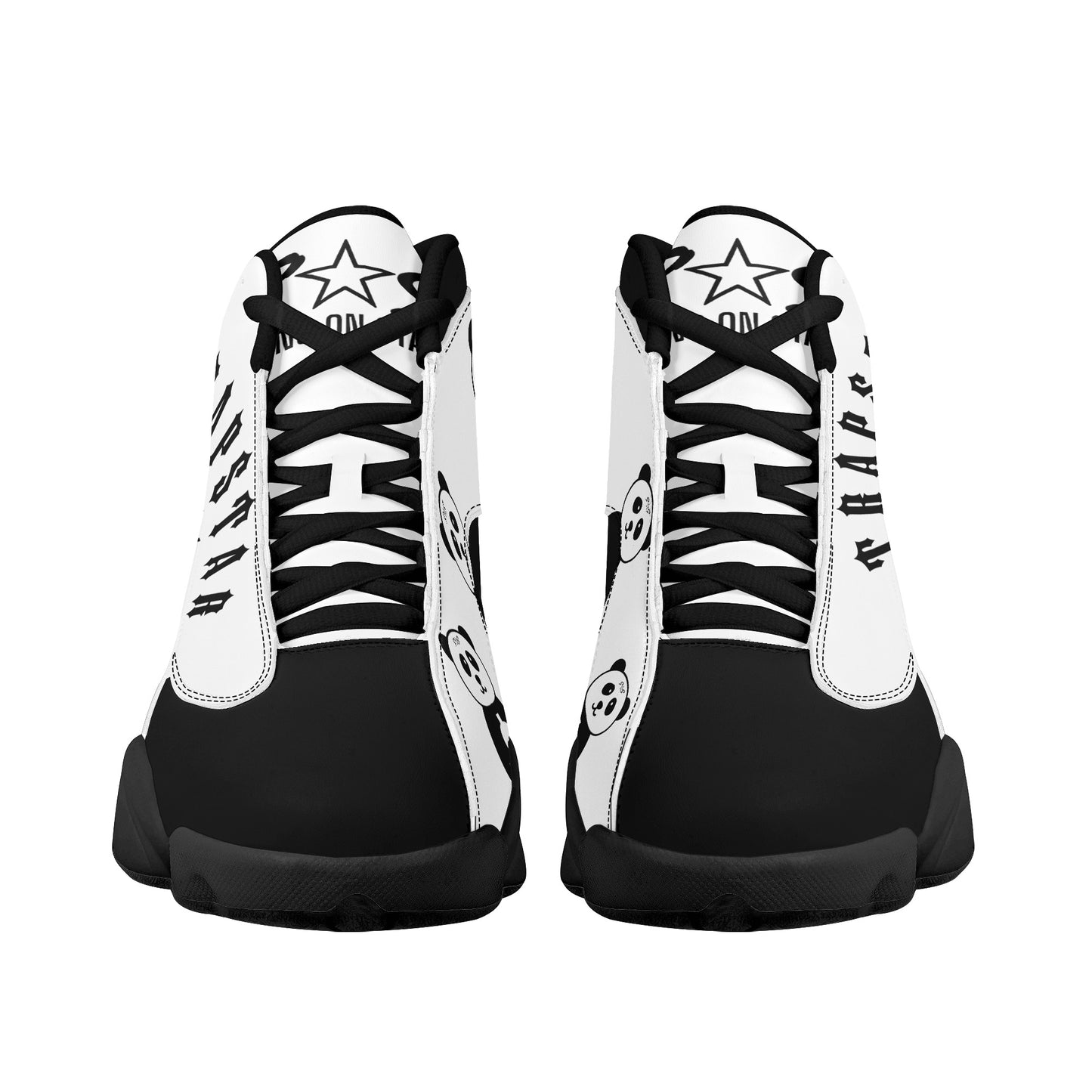 Trap Star Valley Panda 1.0 Black/White Mens Star Kicks