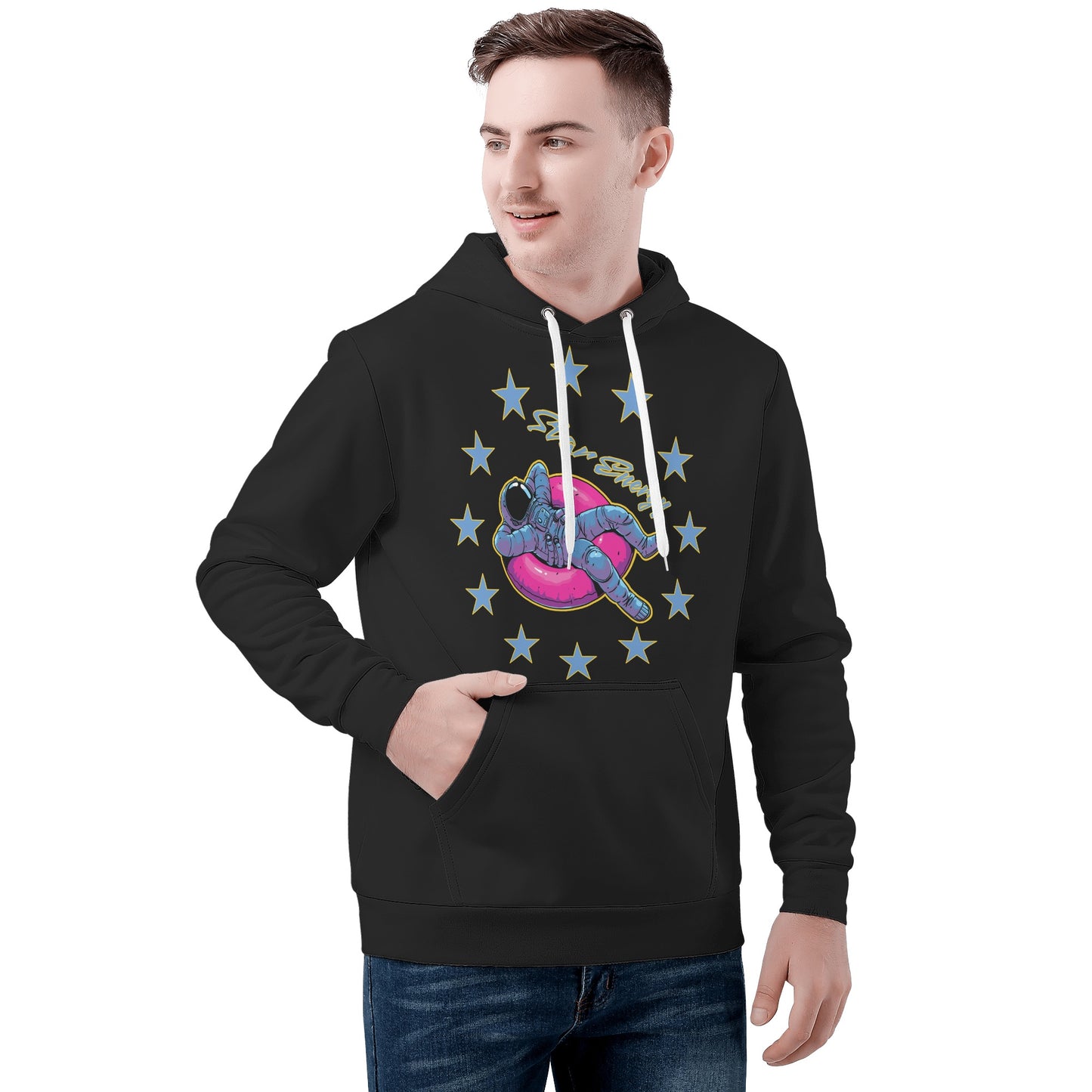 Star Energy 2.0 Black Mens Hoodie