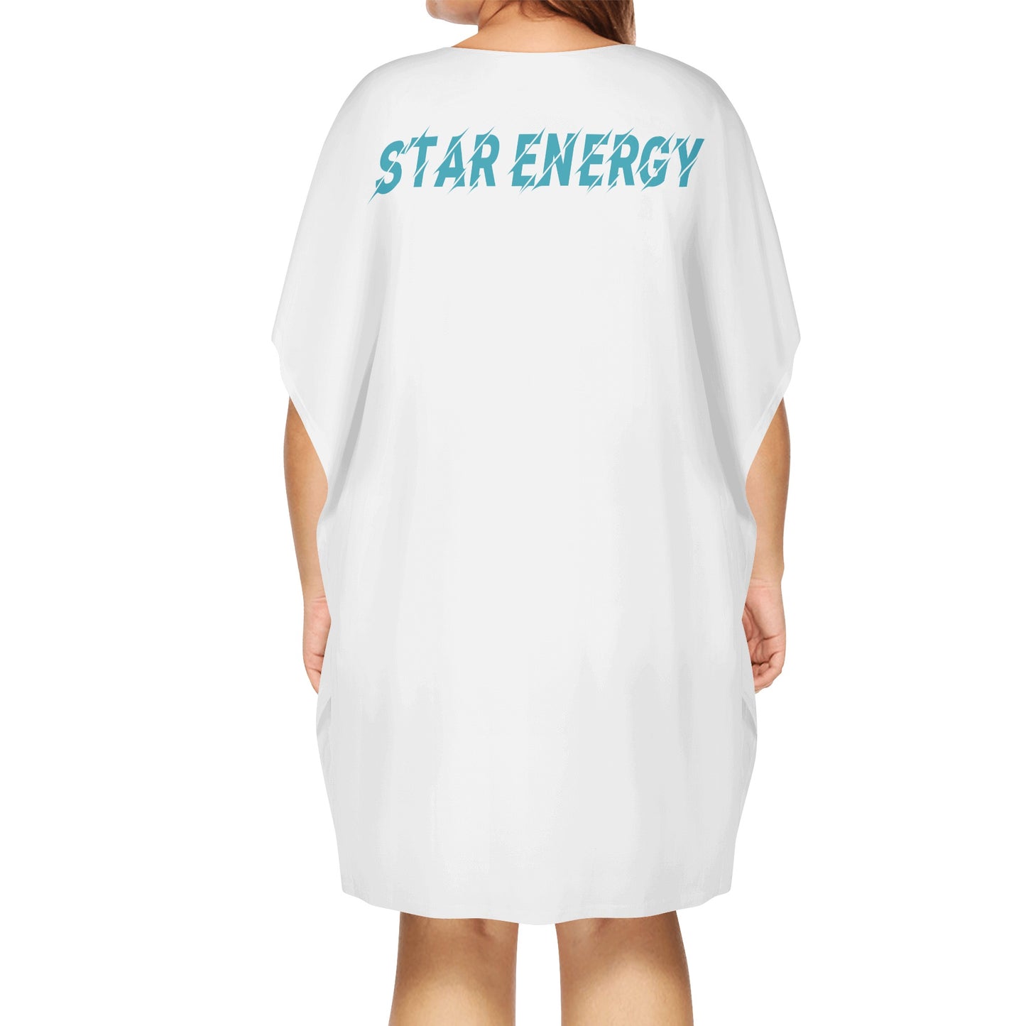 Star Energy 1.0 Womens Daily Plus Star Size Loose Dress