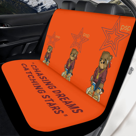 S.O.S X P.S.P  Collaboration Dark Orange Back Car Seat Cover