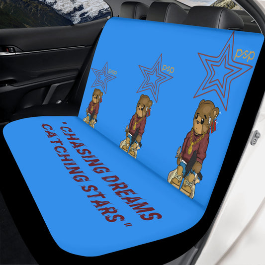 S.O.S X P.S.P  Collaboration Blue Back Car Seat Cover