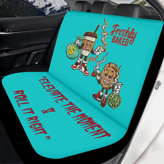 Freshly Baked Turquoise Back Car Seat Cover