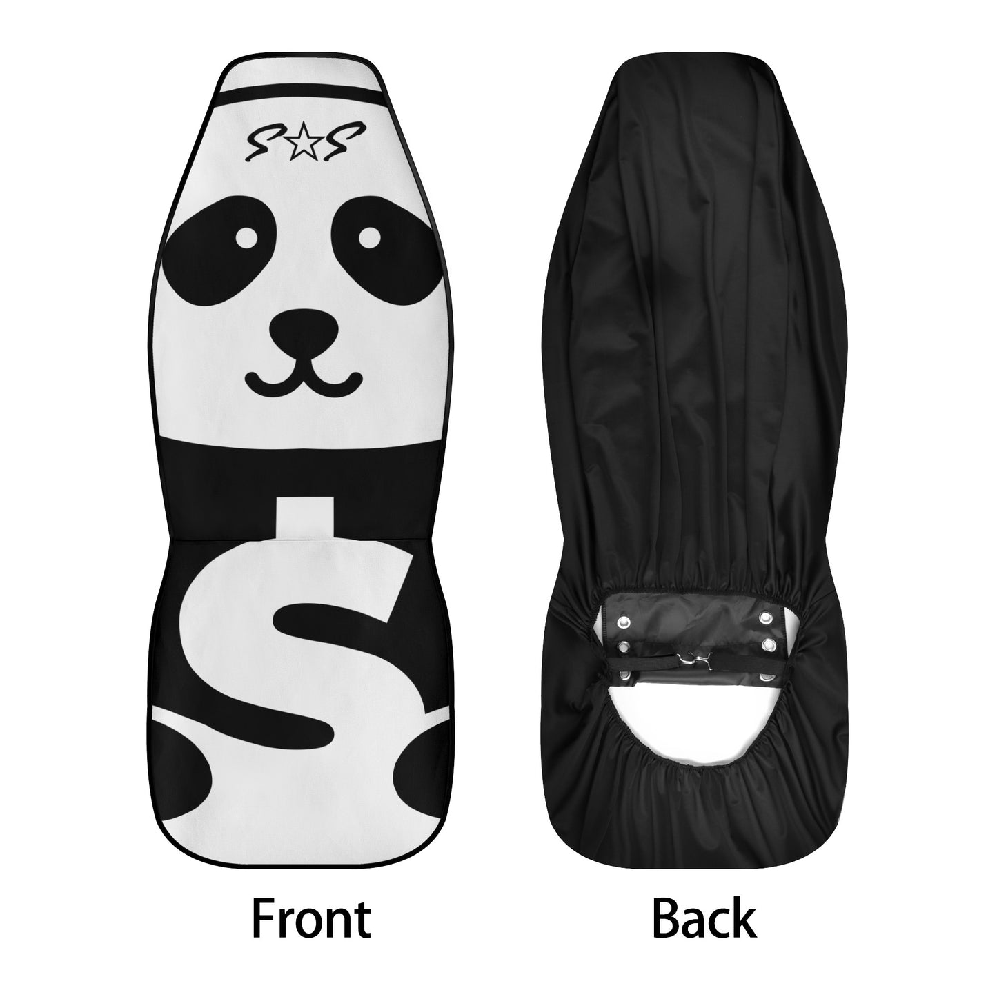 Trap Star Valley Panda 1.0 White Car Seat Cover Set