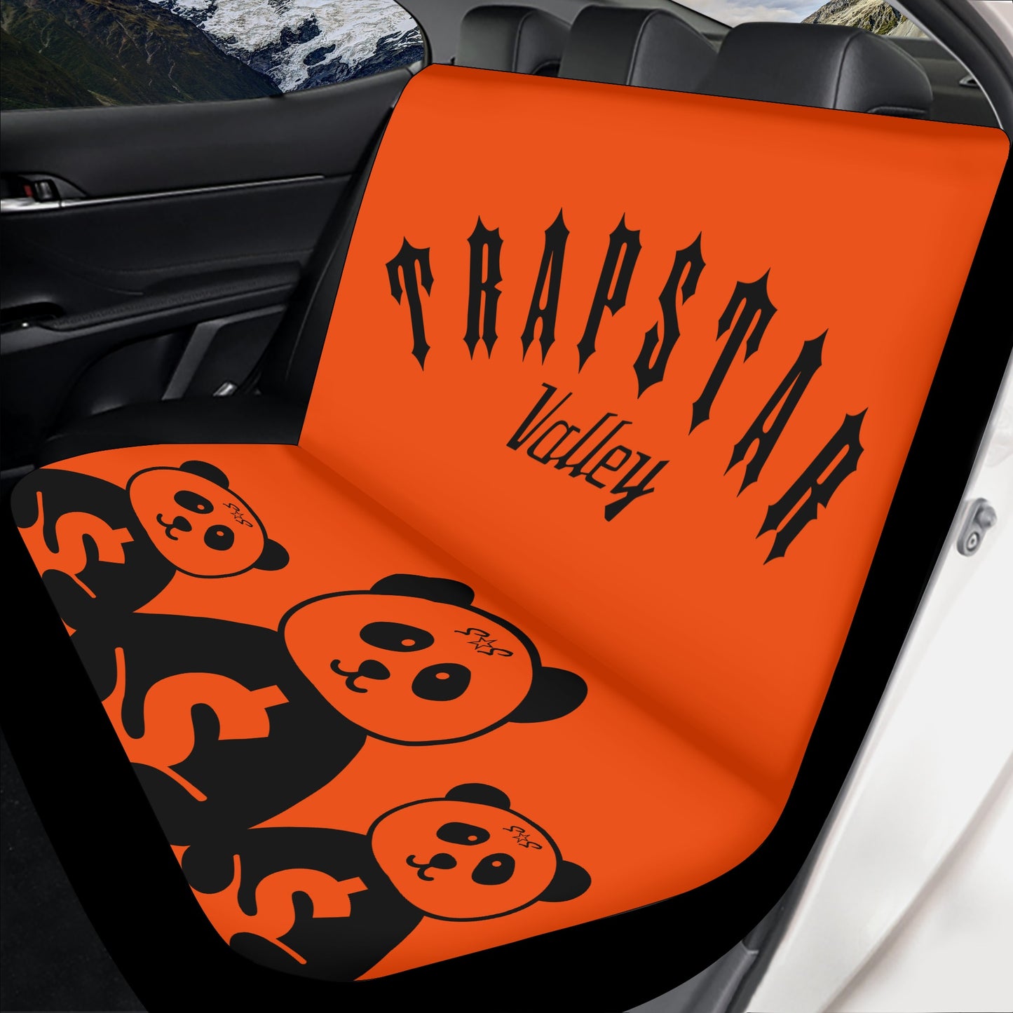 Trap Star Valley Panda 1.0 Dark Orange Car Seat Cover Set