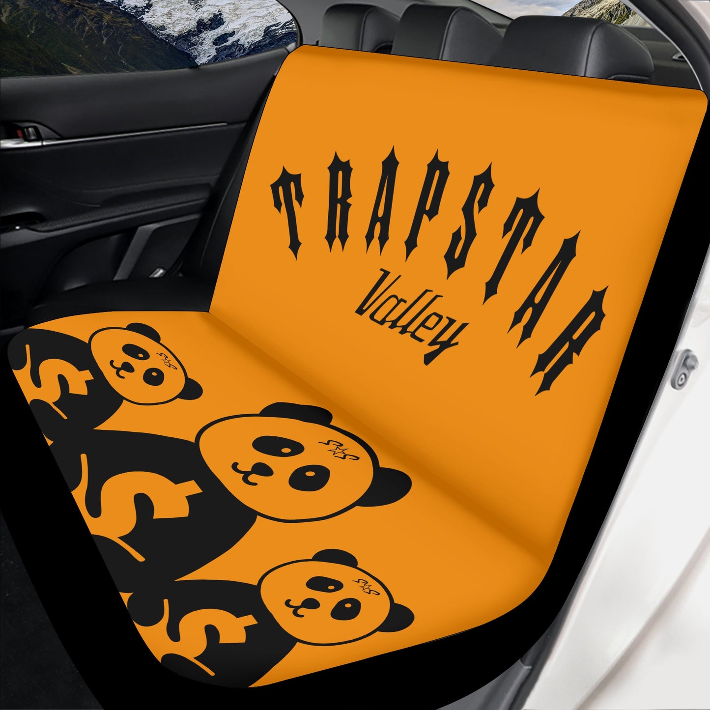 Trap Star Valley Panda 1.0 Orange Car Seat Cover Set