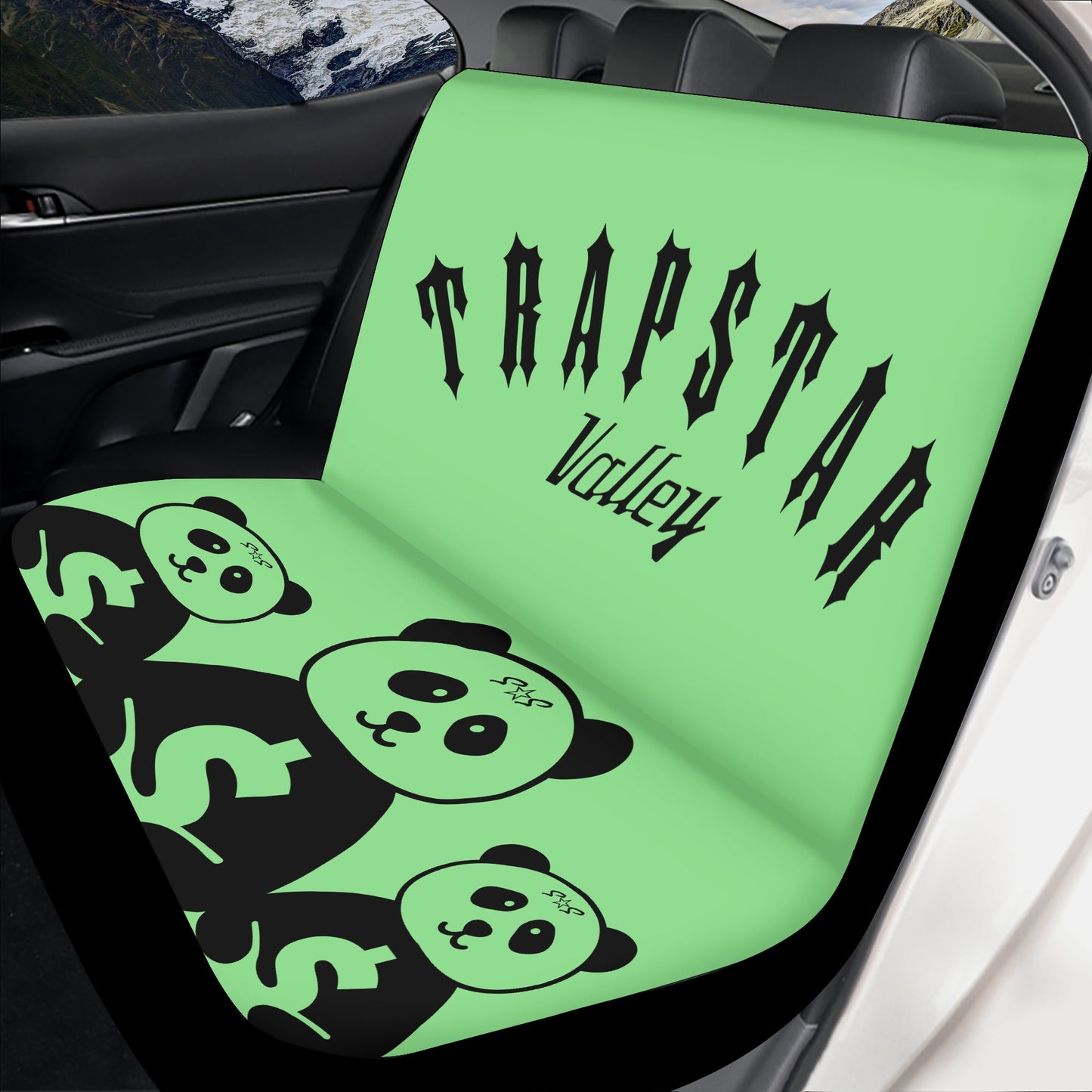 Trap Star Valley Panda 1.0 Mint Green Car Seat Cover Set