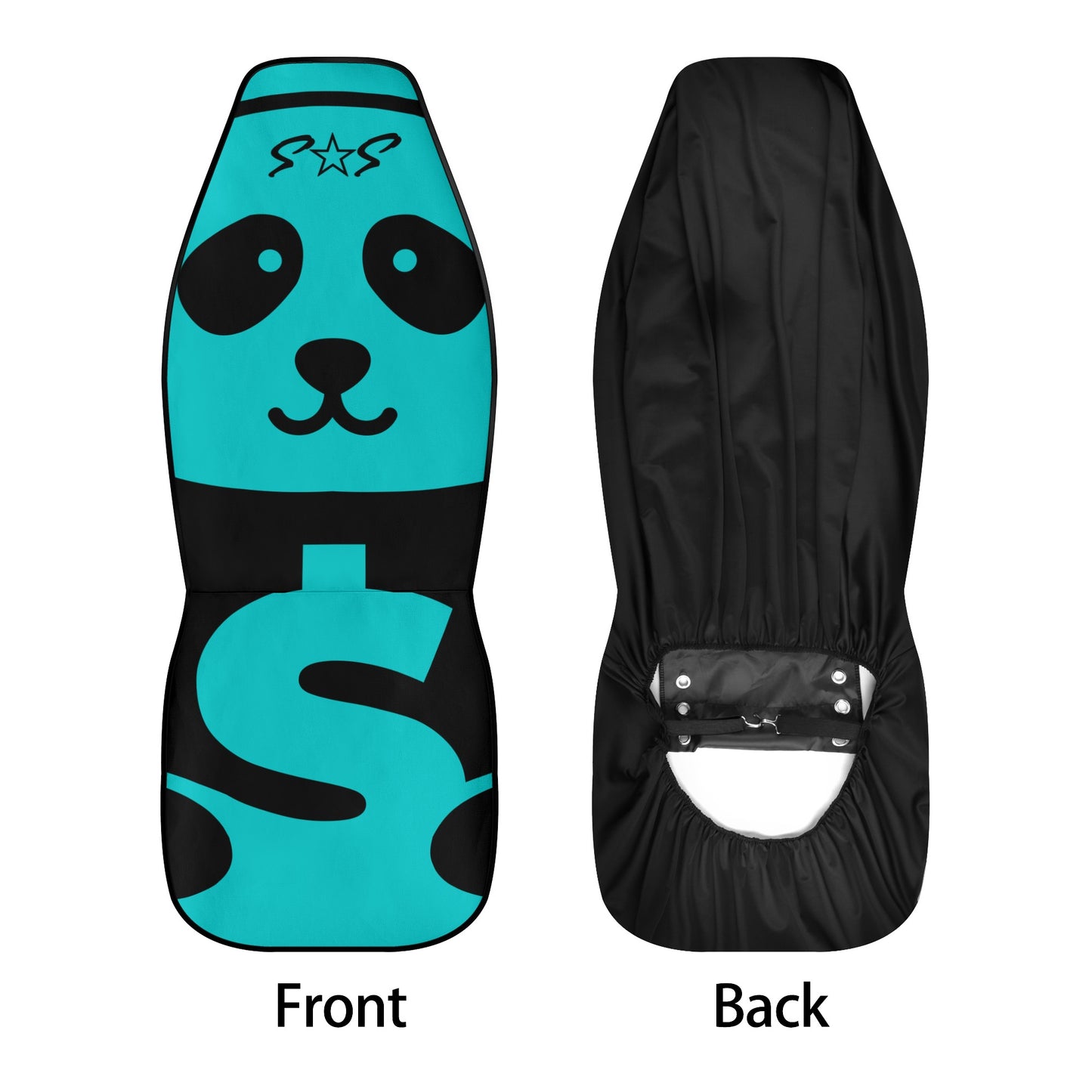 Trap Star Valley Panda 1.0 Turquoise 3pc Car Seat Cover Set