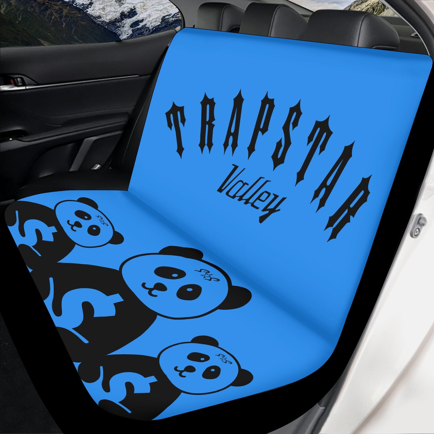 Trap Star Valley Panda 1.0 Blue Car Seat Cover Set