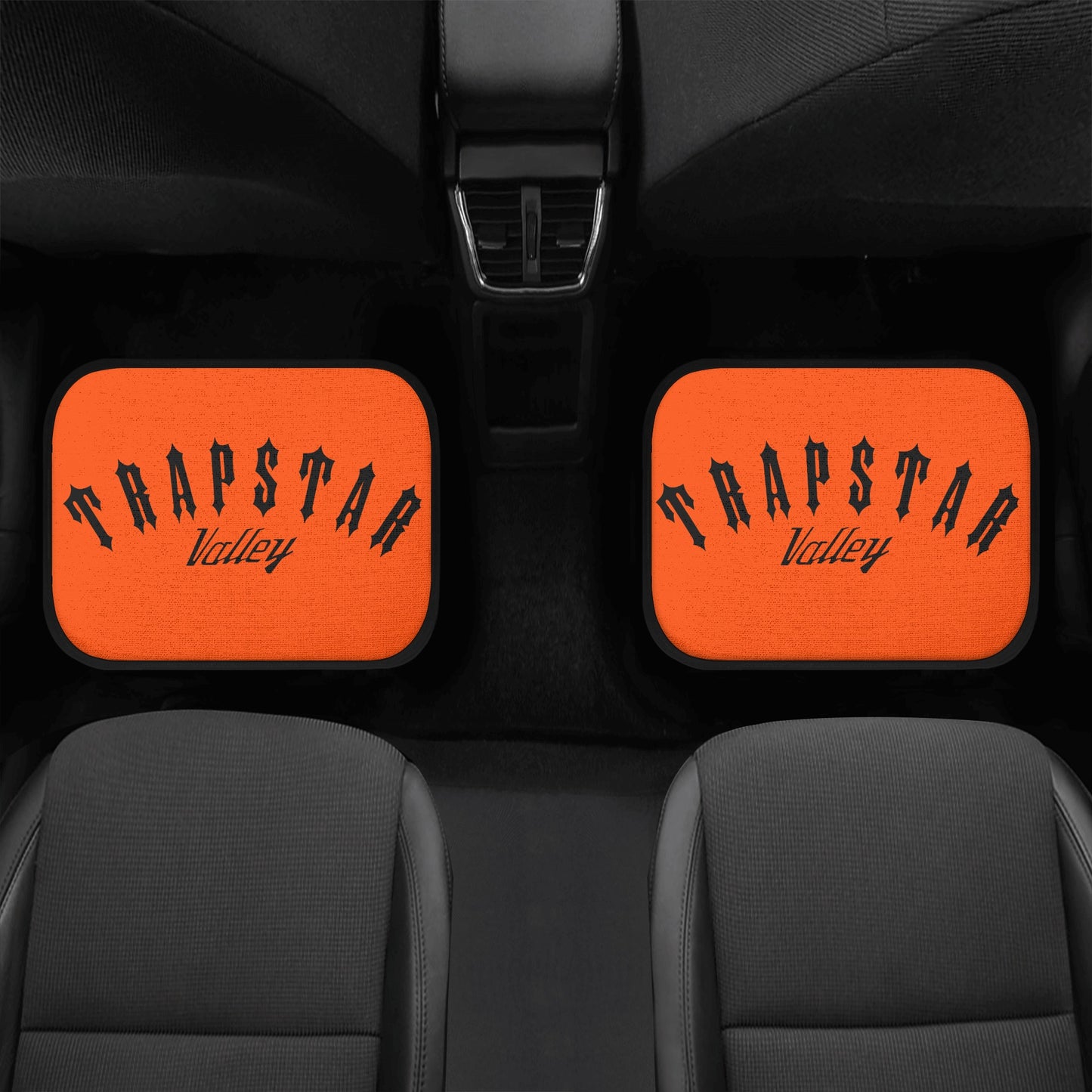 Trap Star Valley Panda 1.0 Dark Orange Back and Front Car Floor Mats