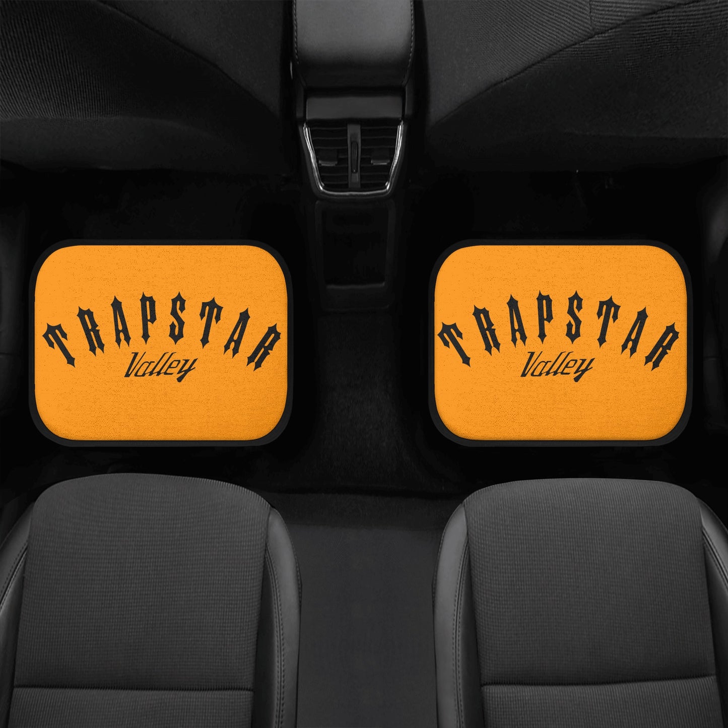 Trap Star Valley Panda 1.0 Orange Back and Front Car Floor Mats