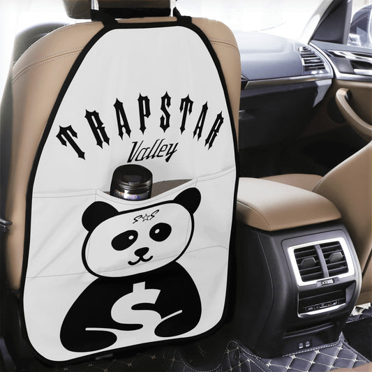 Trap Star Valley Panda 1.0 White Car Back Seat Organizer Protector