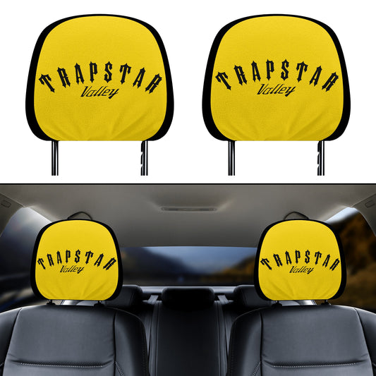 Trap Star Valley Gold Car Headrest Covers