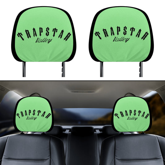 Trap Star Valley Mint Green Car Headrest Covers