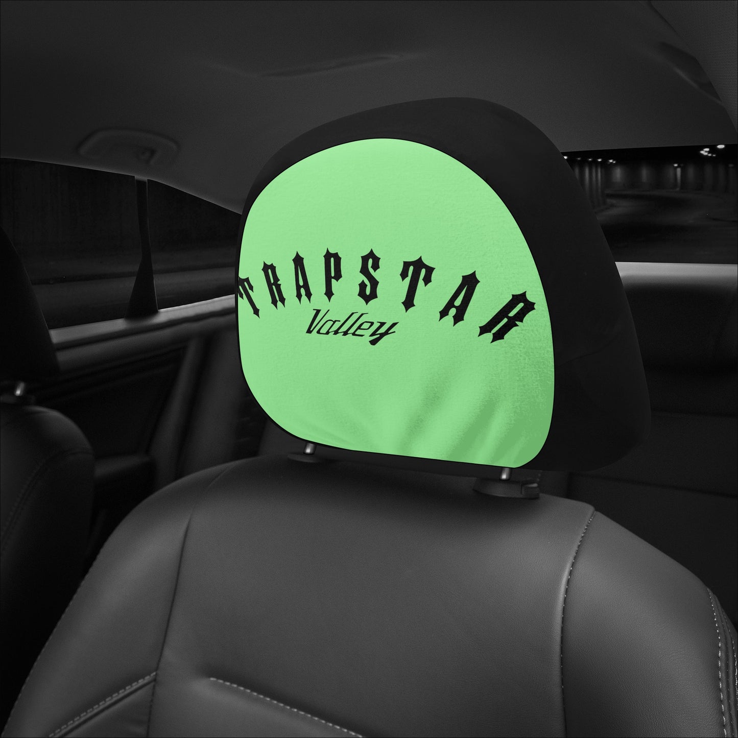 Trap Star Valley Mint Green Car Headrest Covers