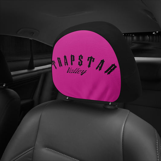 Trap Star Valley Purple Car Headrest Covers