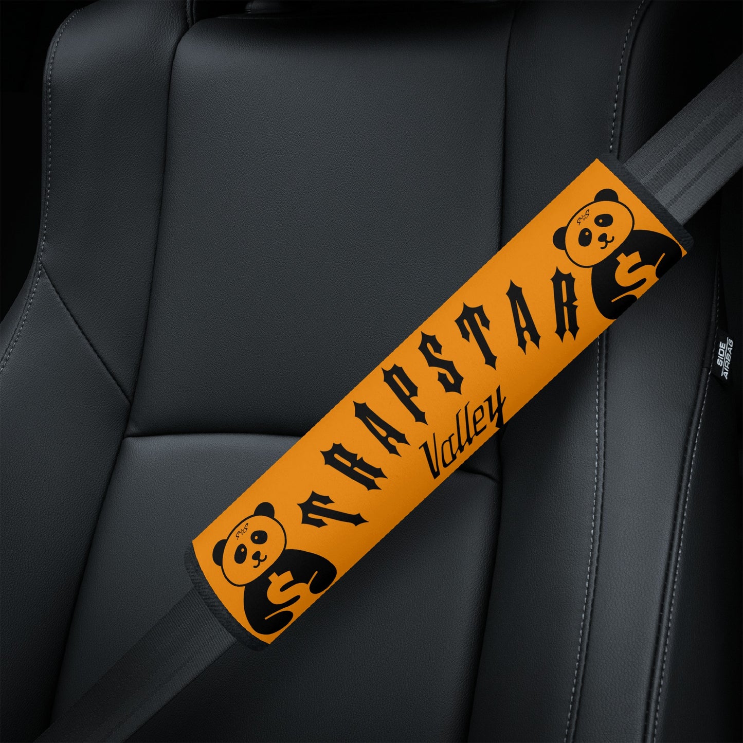 Trap Star Valley Panda 1.0 Orange Car Seat Belt Covers