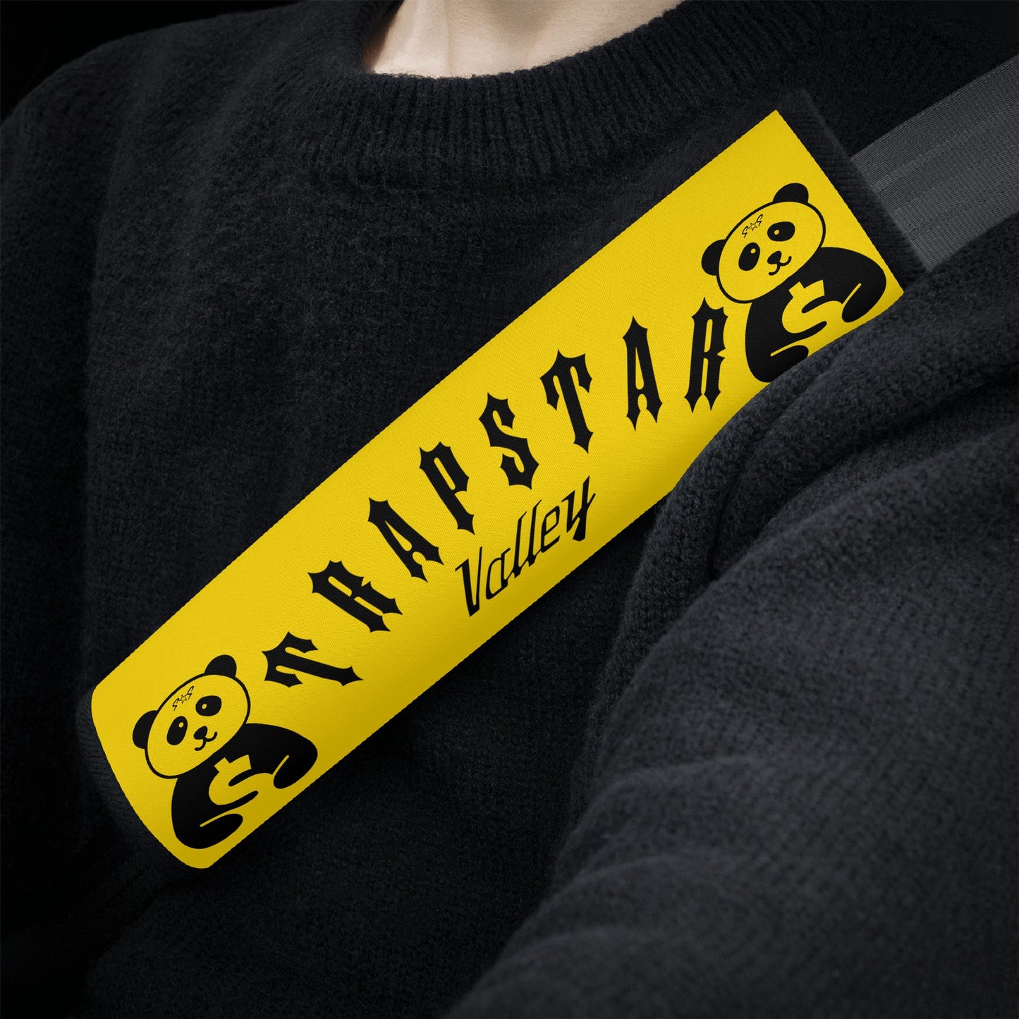 Trap Star Valley Panda 1.0 Gold Car Seat Belt Covers